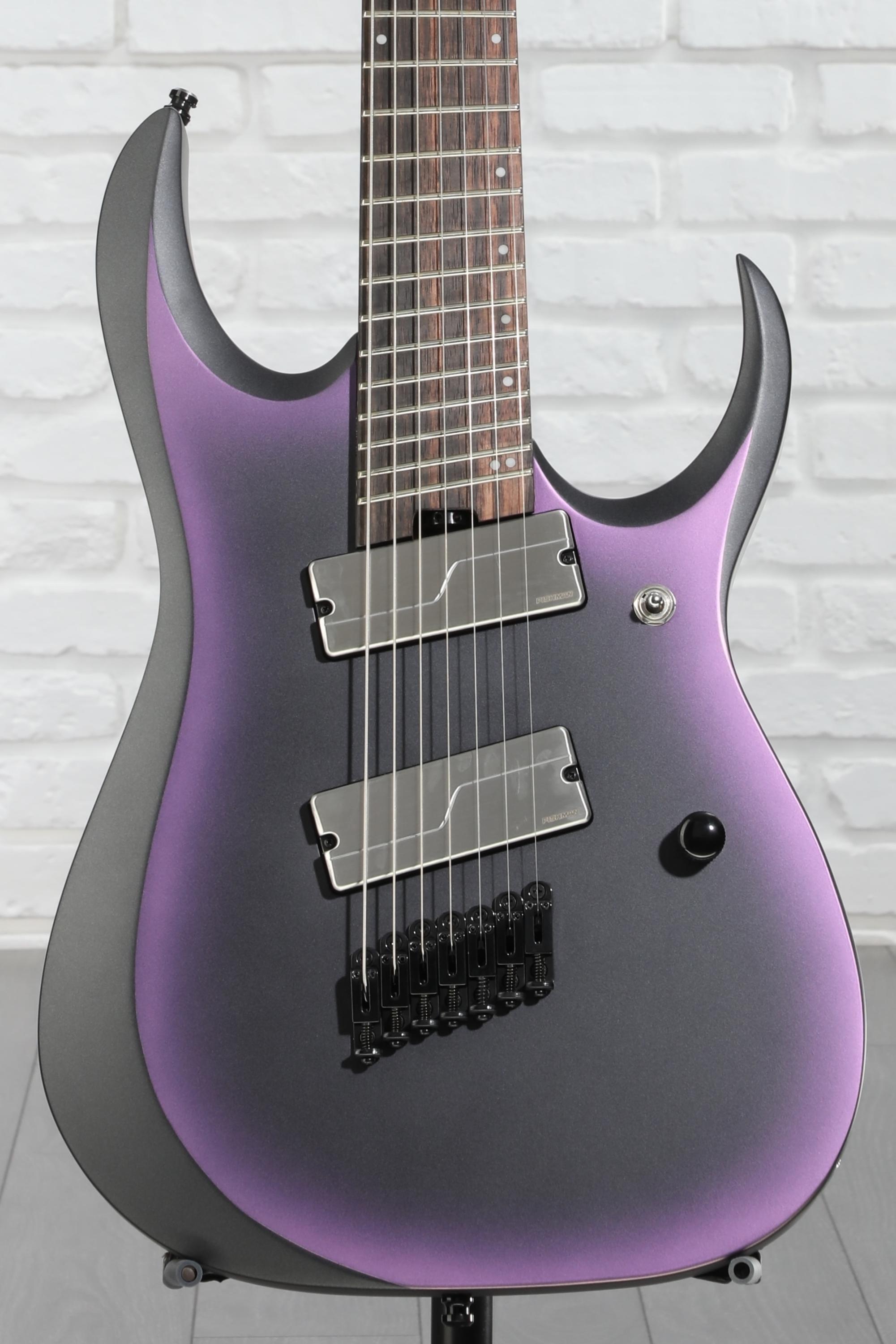 Ibanez Axion Label RGD71ALMS - Black Aurora Burst Matte | Sweetwater