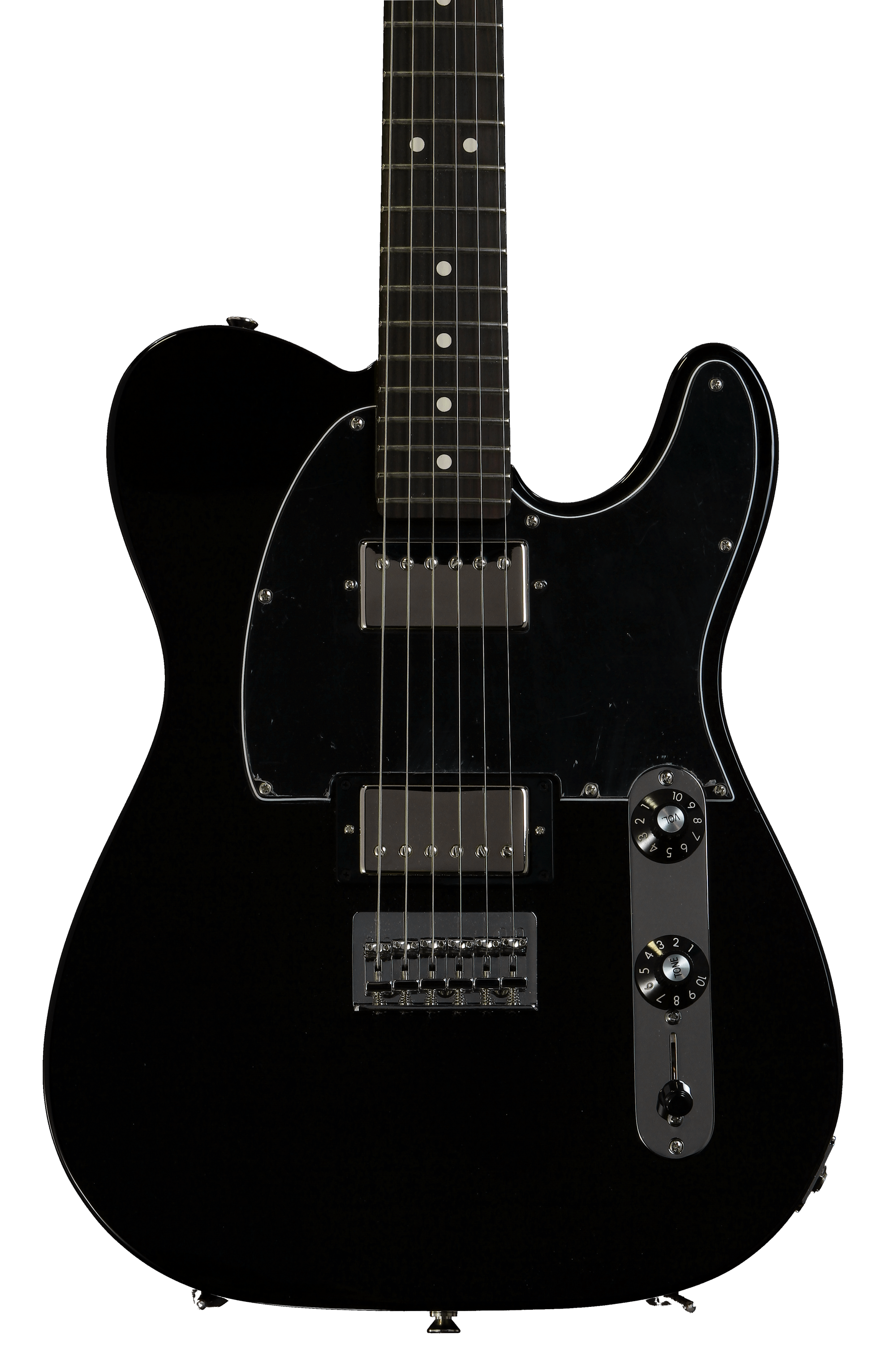 Fender Blacktop Telecaster HH - Black, Rosewood | Sweetwater
