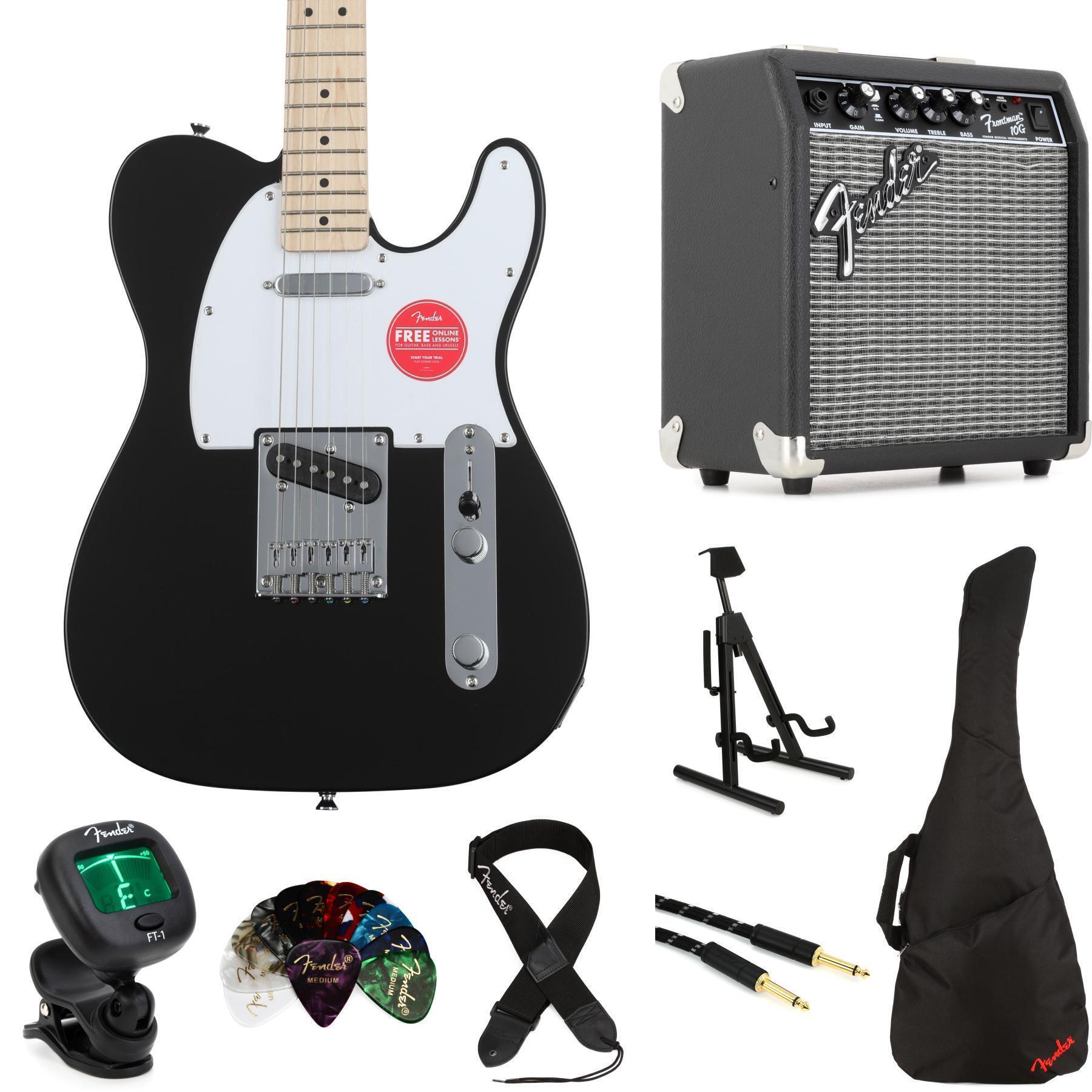 新同極美品☆Squier Telecaster Sonic by Fender Amazon.com: Fender Squire Sonic Telecaster Electric Guitar