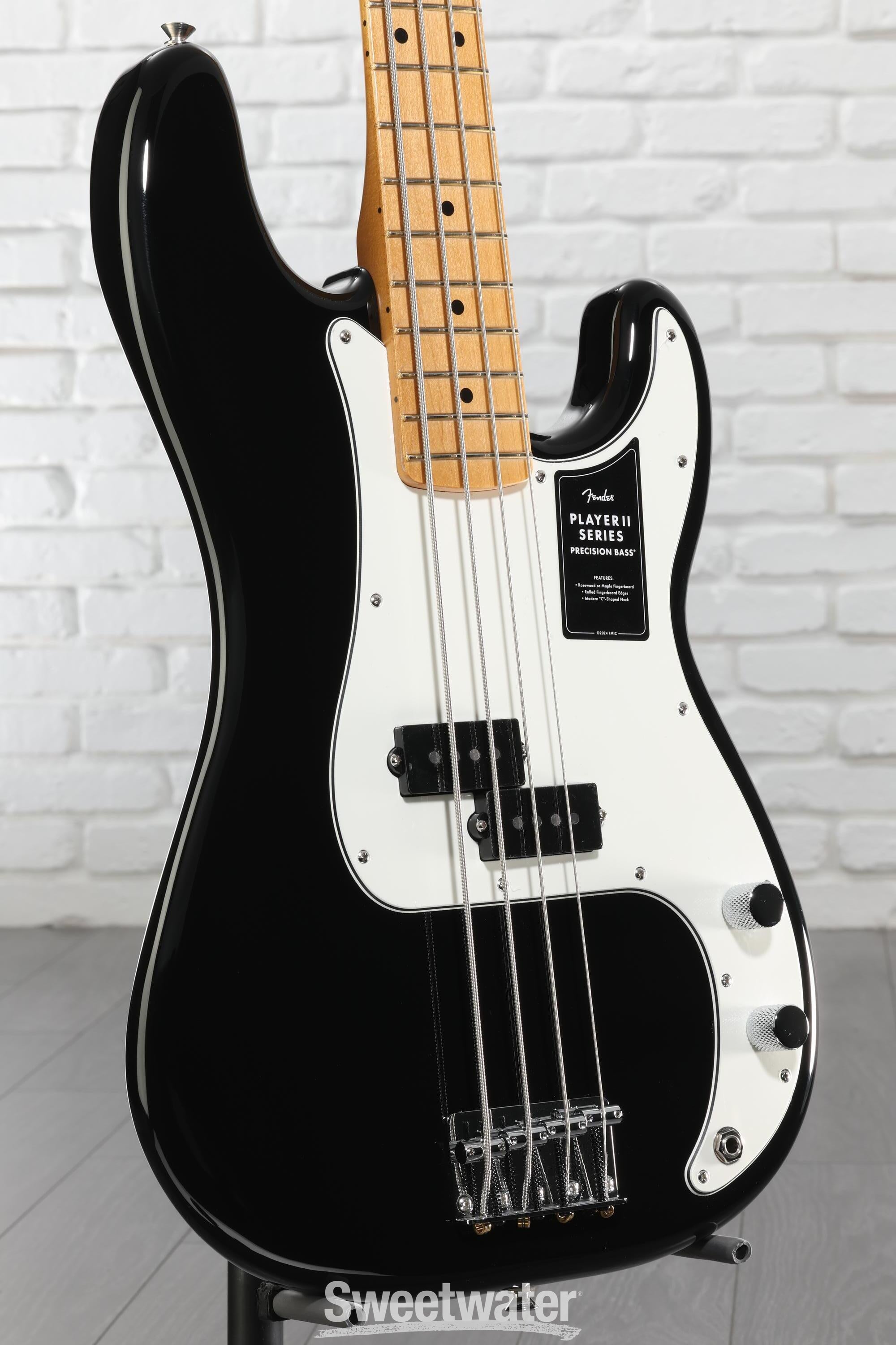 Fender Player II Precision Bass - Black | Sweetwater