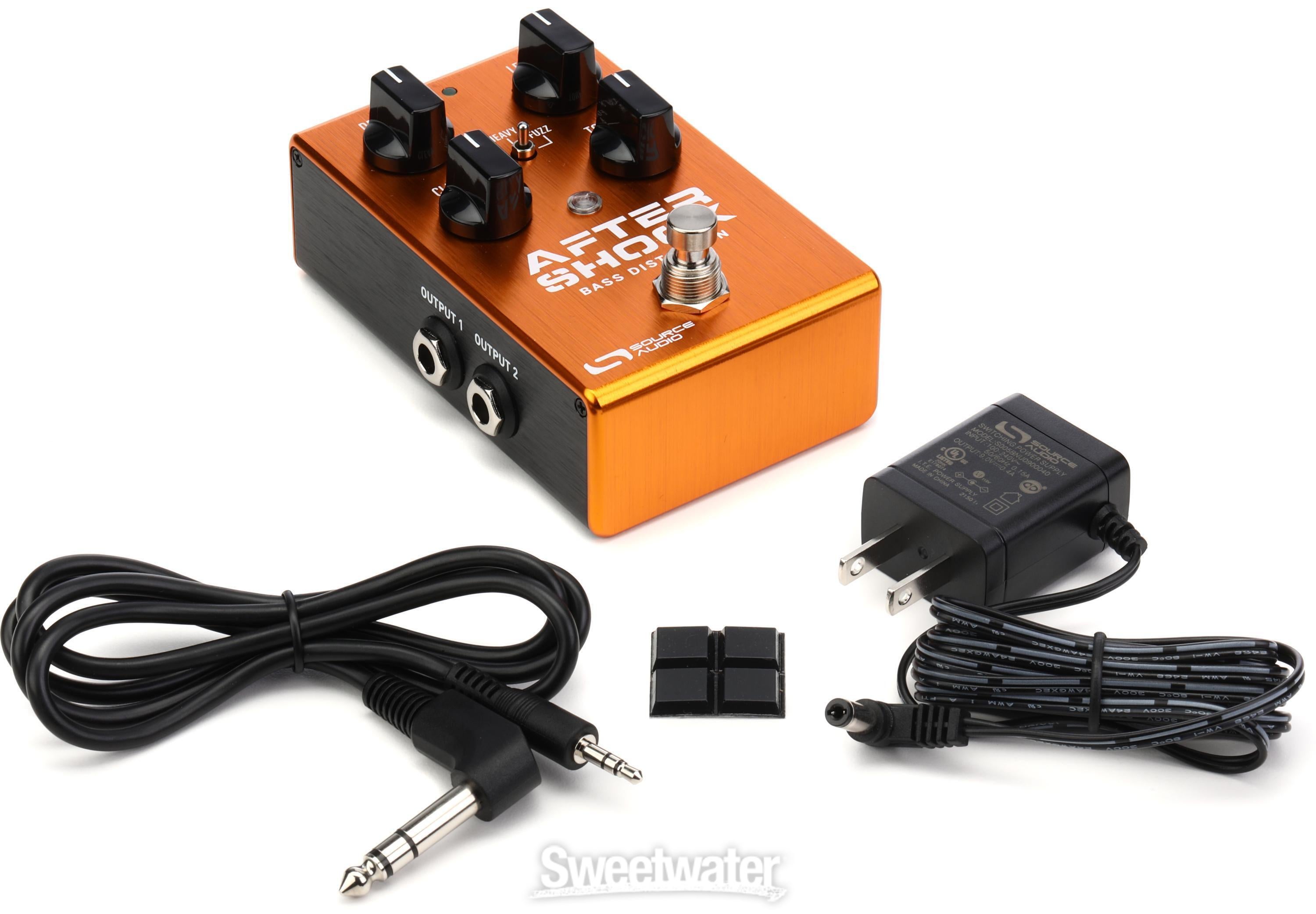 Source Audio Aftershock Bass Distortion Pedal | Sweetwater