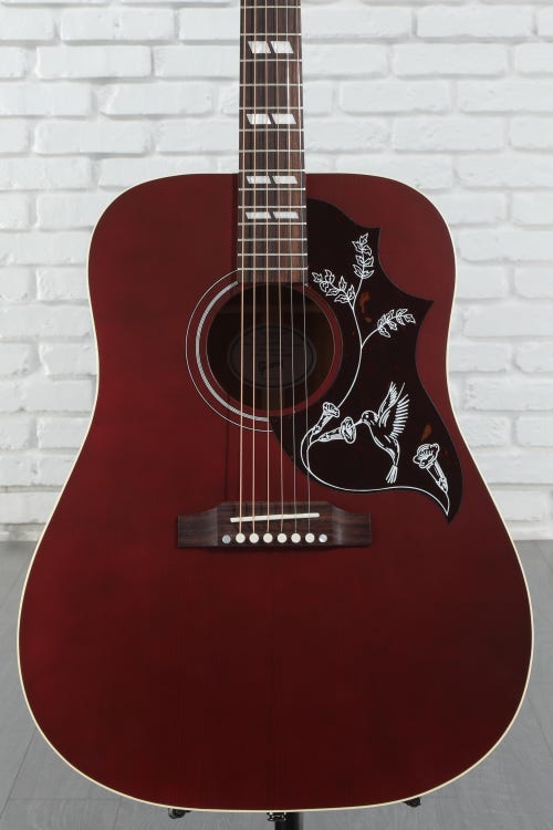 Gibson Acoustic Hummingbird Special Acoustic-electric Guitar - Wine Red