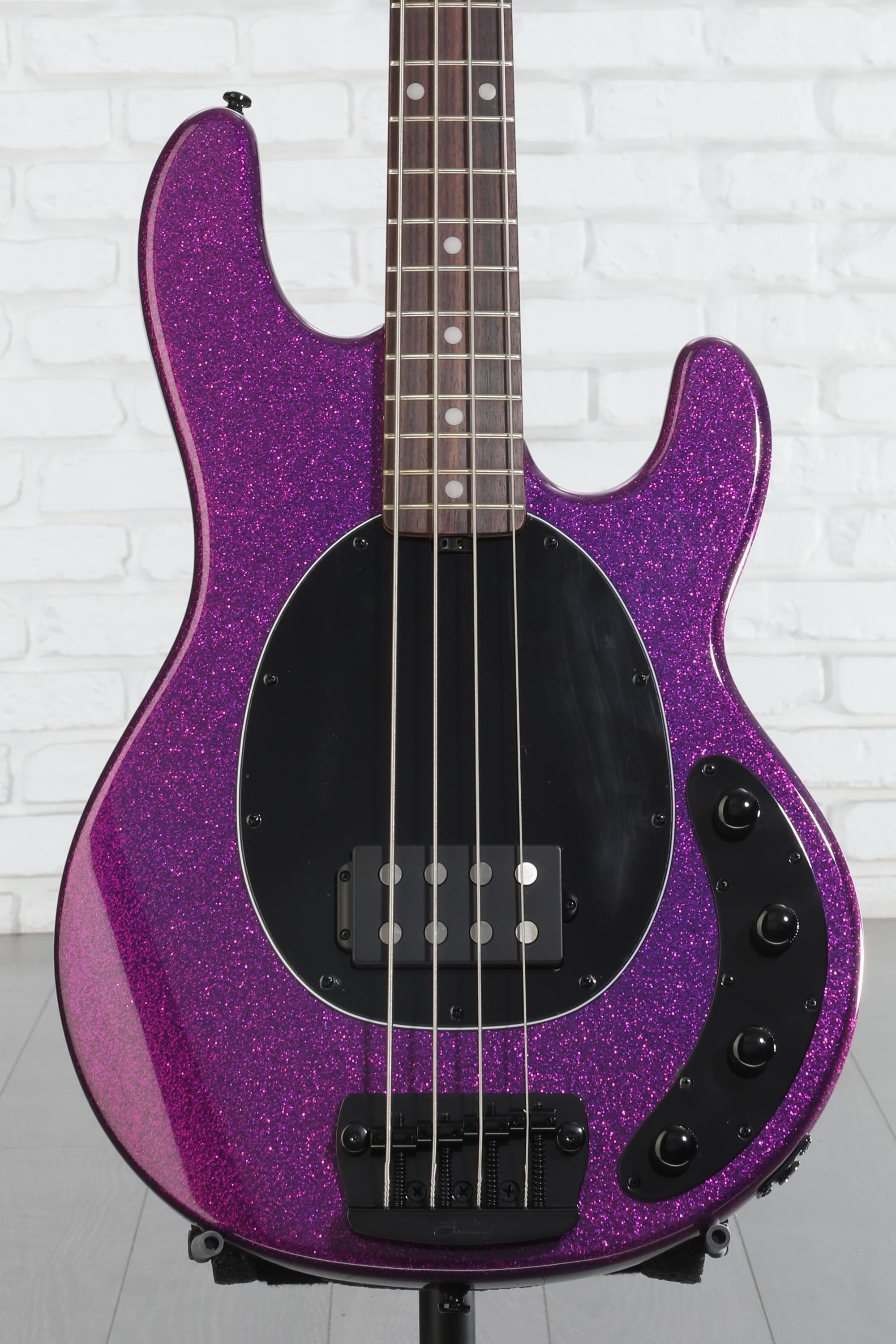 Sterling By Music Man StingRay RAY34 Bass Guitar - Purple
