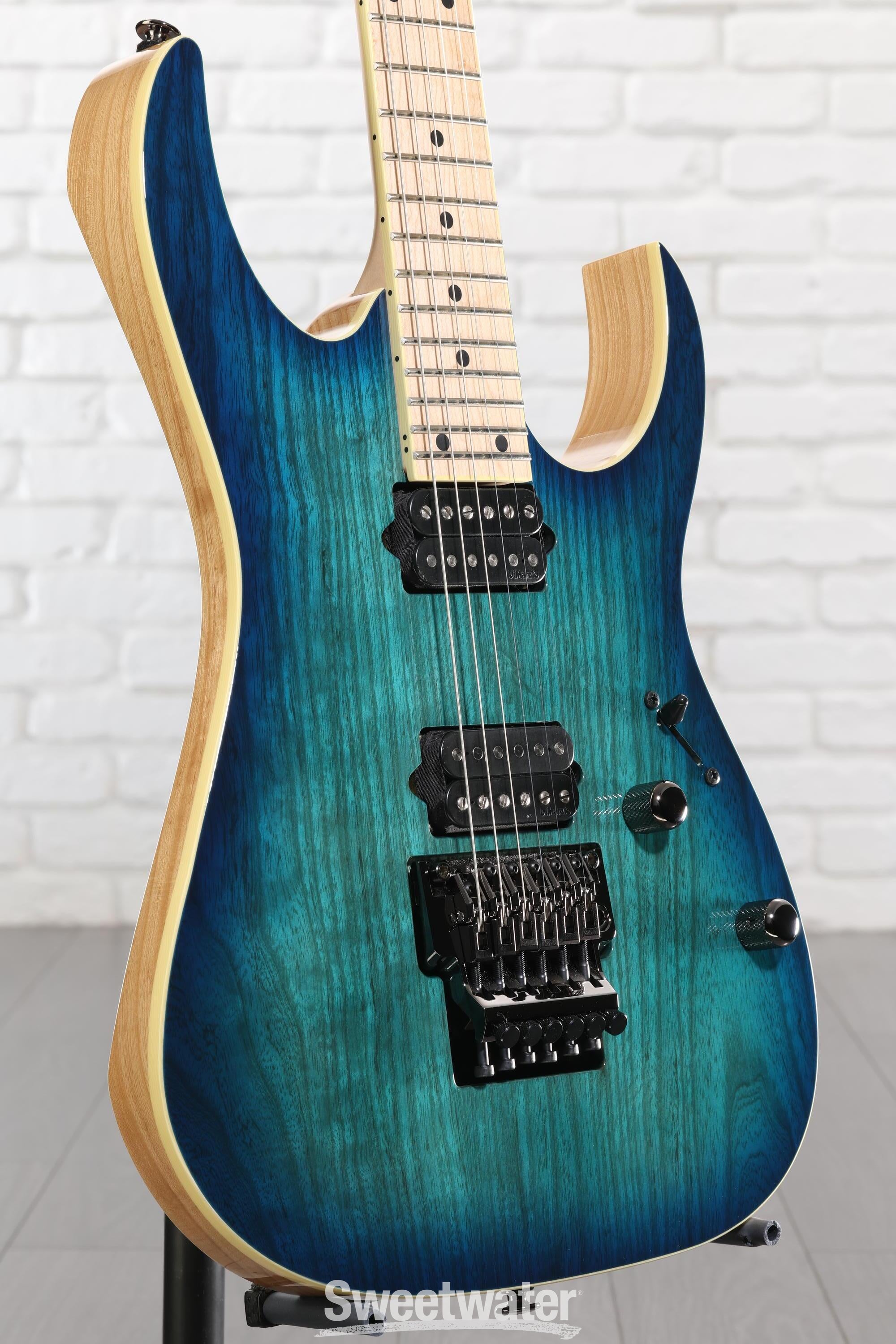 Ibanez Prestige RG652AHM - Nebula Green Burst | Sweetwater