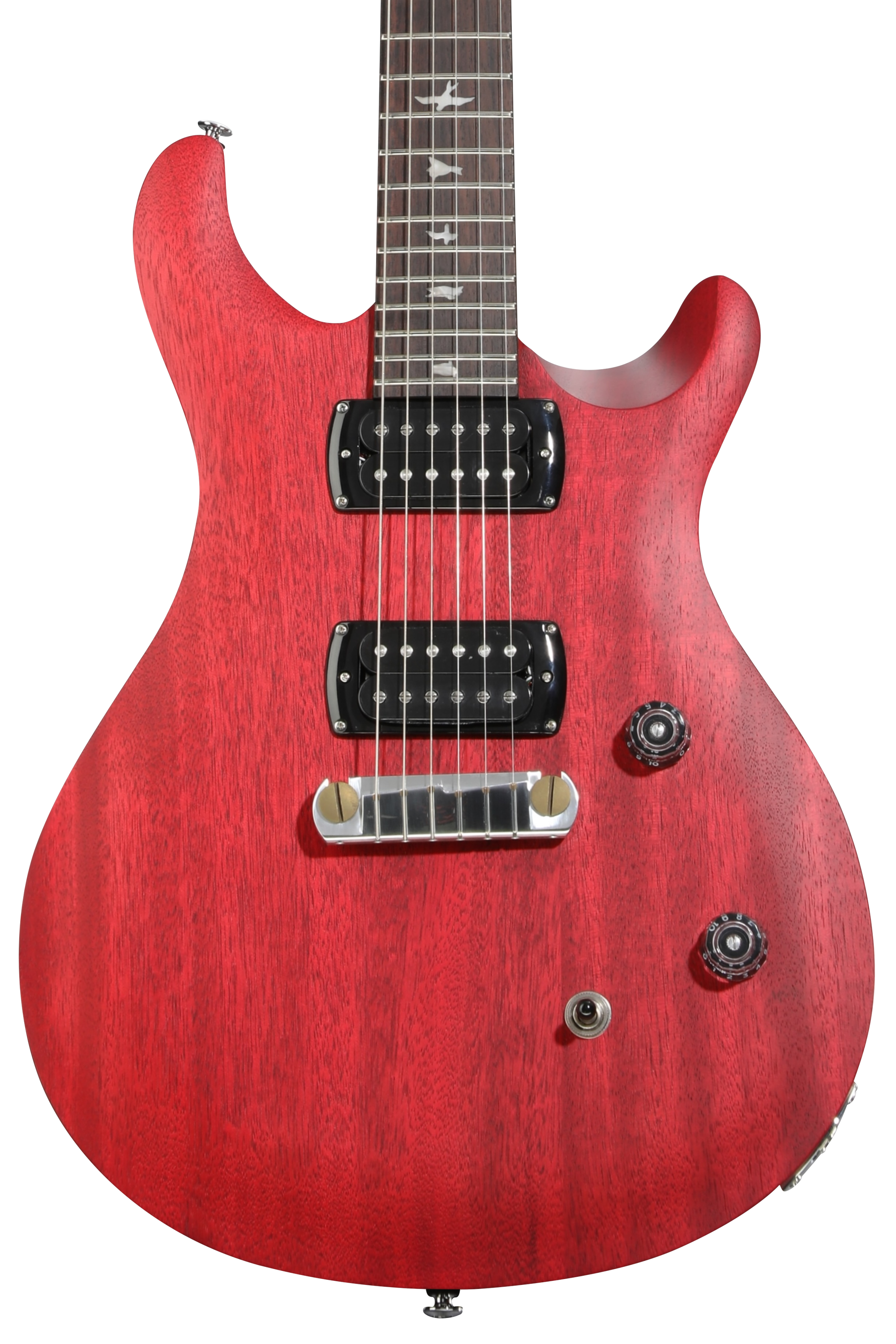 PRS SE CE 24 Standard Satin Electric Guitar - Vintage Cherry Satin