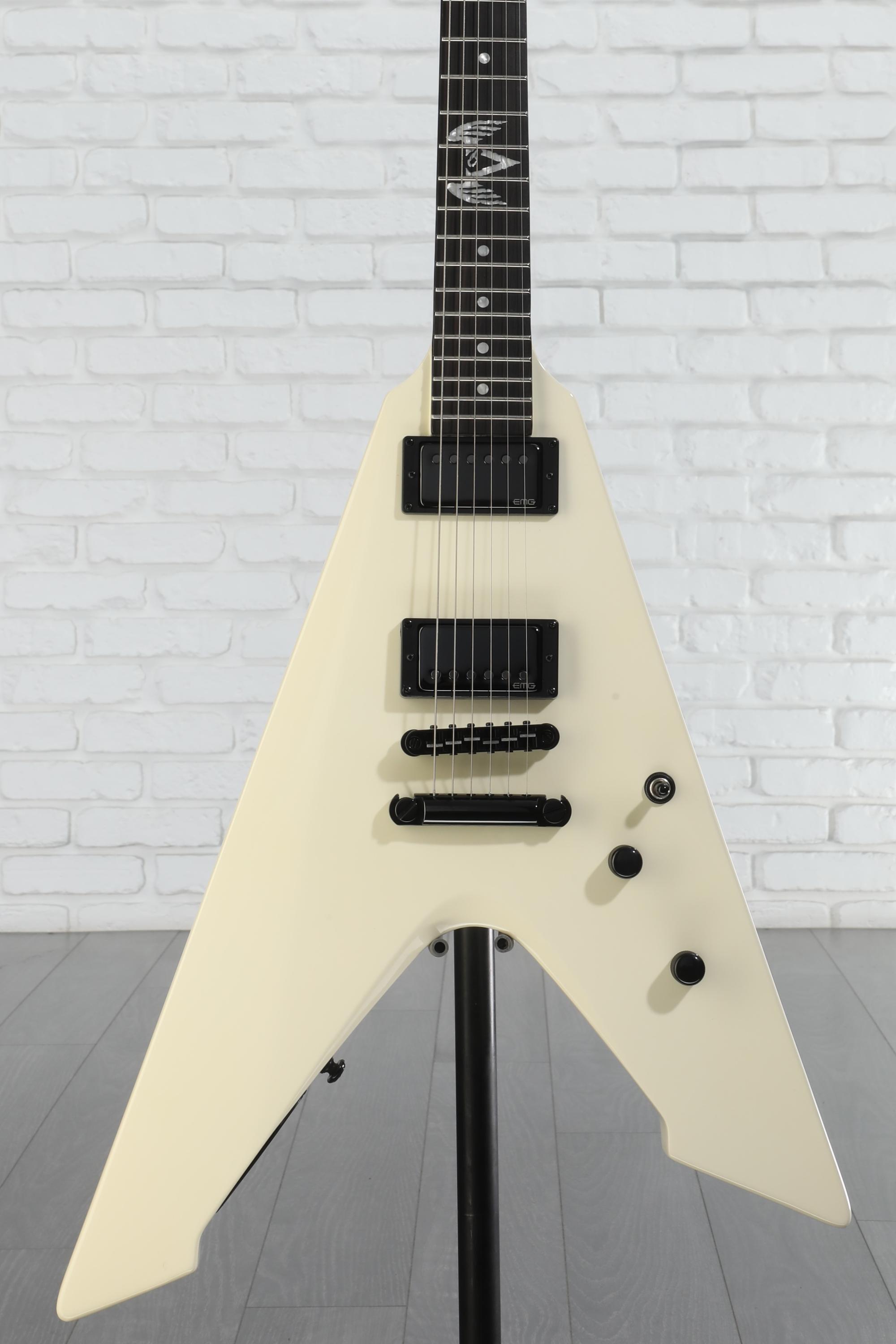 ESP LTD Vulture Olympic White Sweetwater