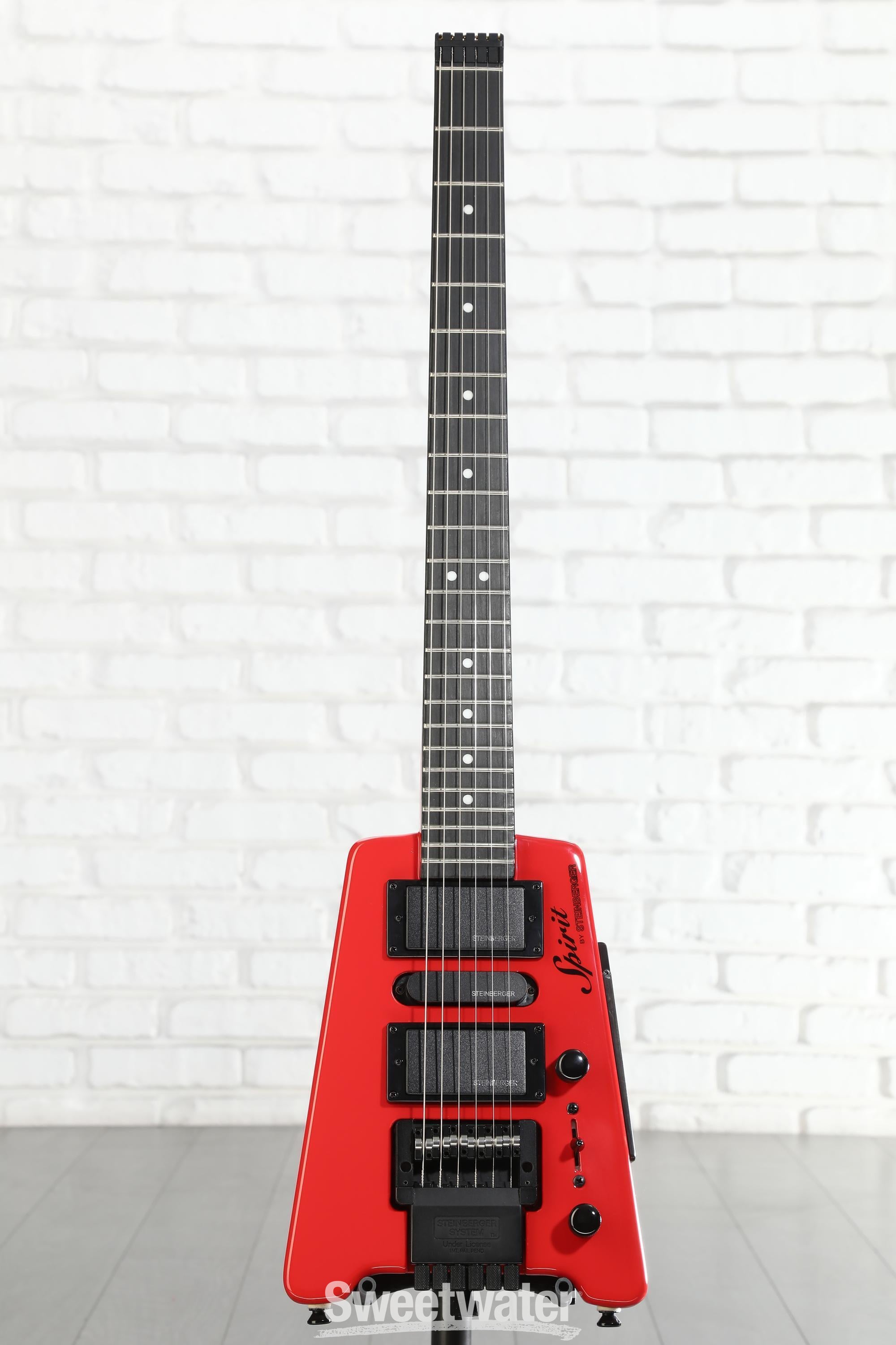 Steinberger Spirit GT-PRO Deluxe Electric Guitar - Hot Rod Red