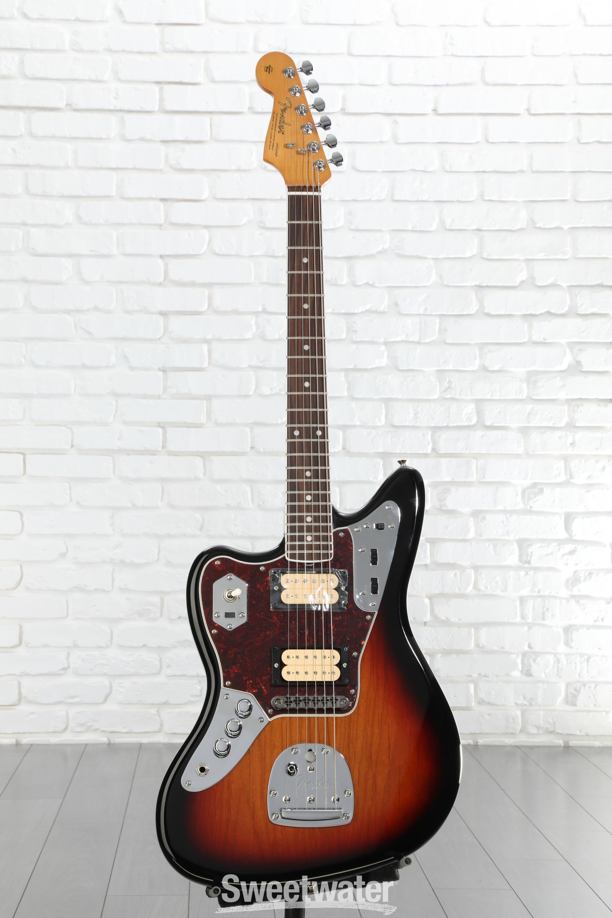 Fender Kurt Cobain Jaguar Left-handed - 3-Tone Sunburst with