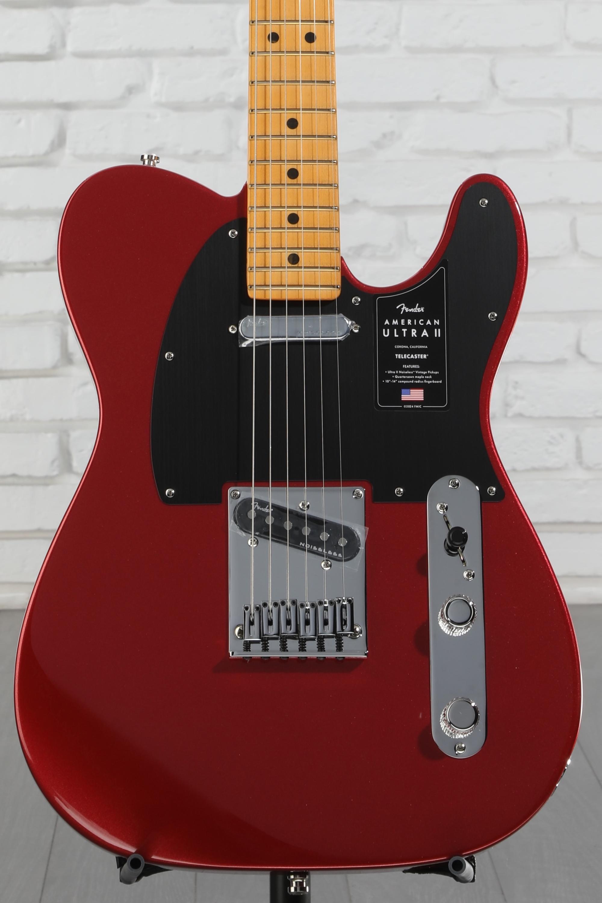 Fender American Ultra II Telecaster Electric Guitar - Sinister Red