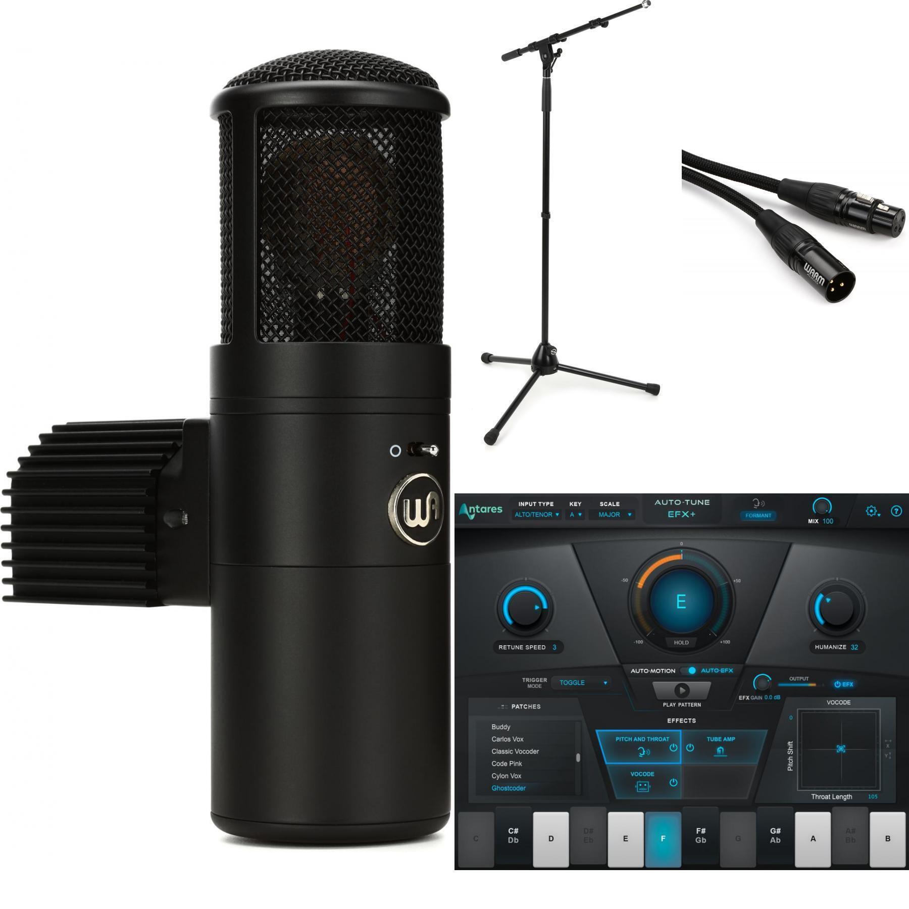 C-80 Condenser Microphone and AutoTune Essentials Bundle - Sweetwater