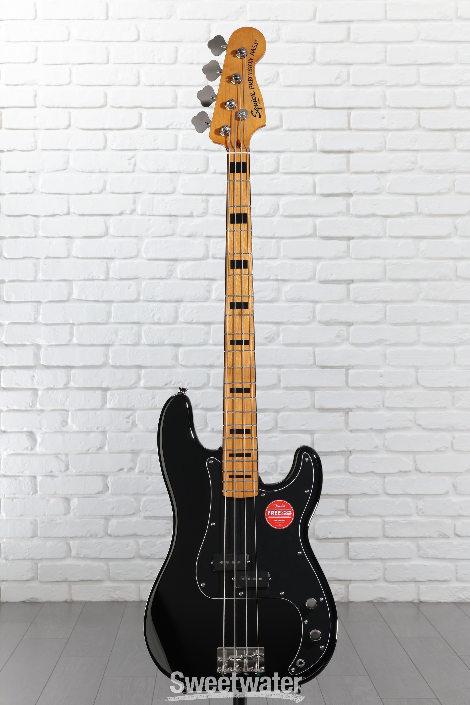 Squier Classic Vibe '70s Precision Bass - Black Reviews | Sweetwater