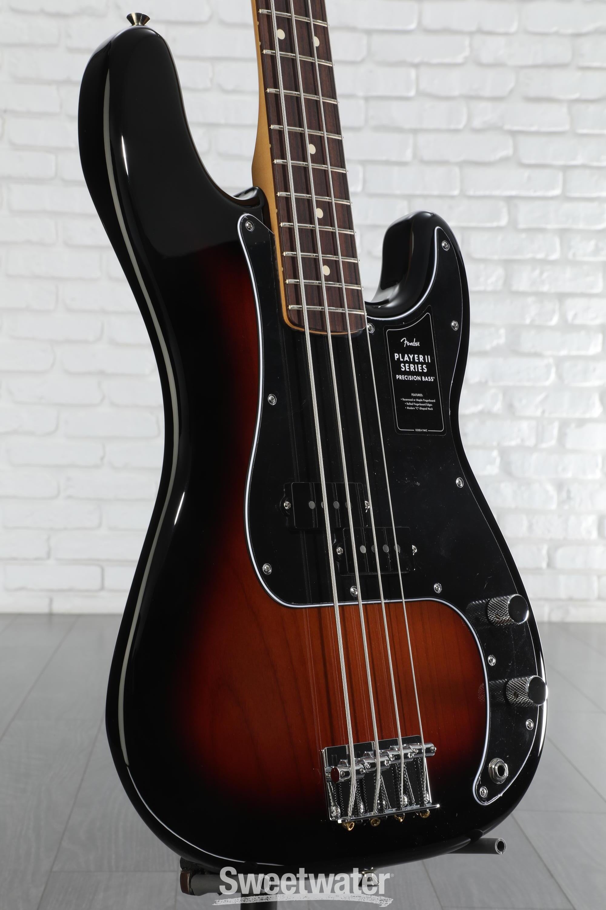 Fender Player II Precision Bass - 3-color Sunburst with Rosewood Fingerboard
