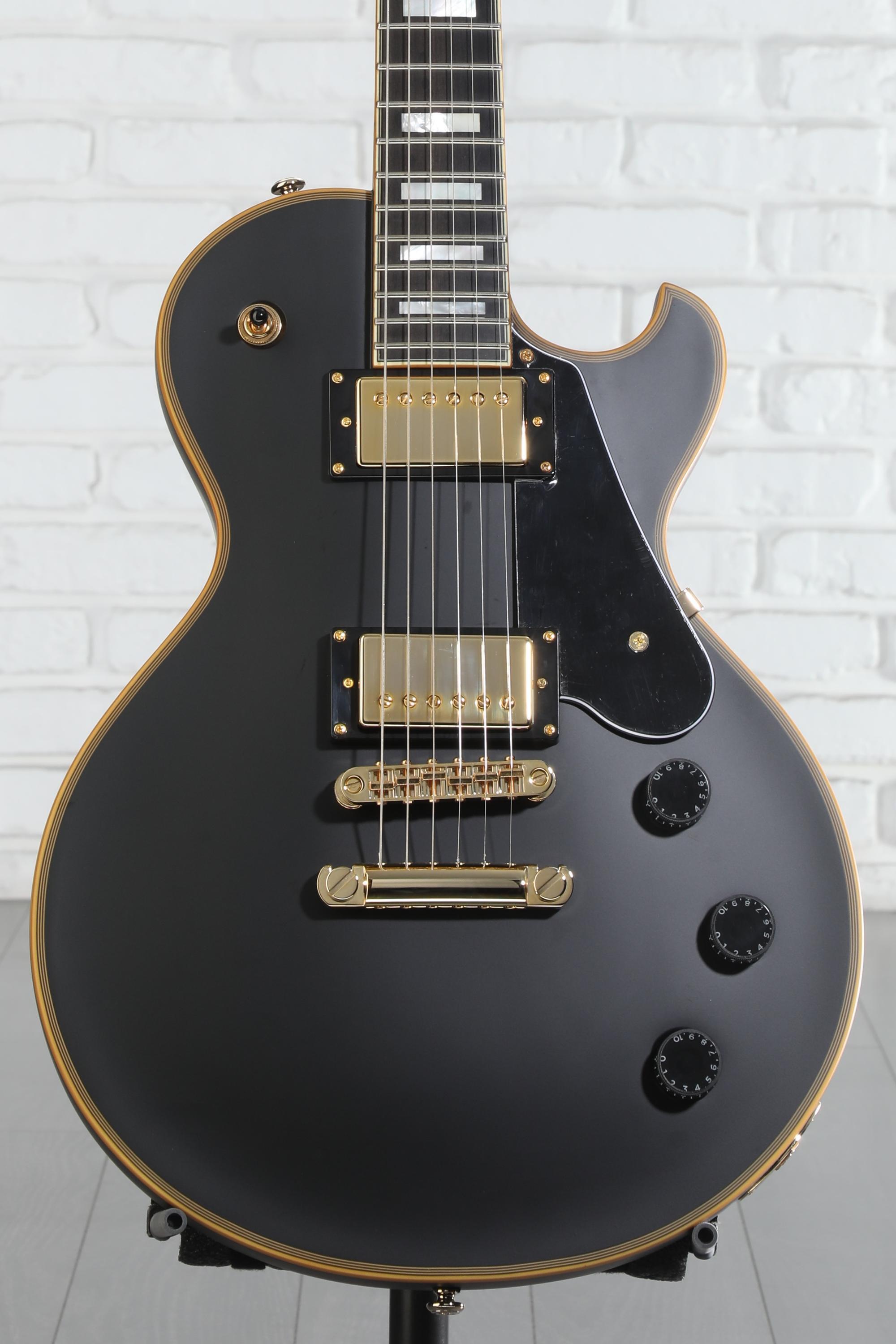 Schecter Solo-II Custom Electric Guitar - Aged Black Satin