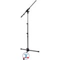 Photo of K&M 252 Microphone Stand with Telescoping Boom (2 Pack) - Black