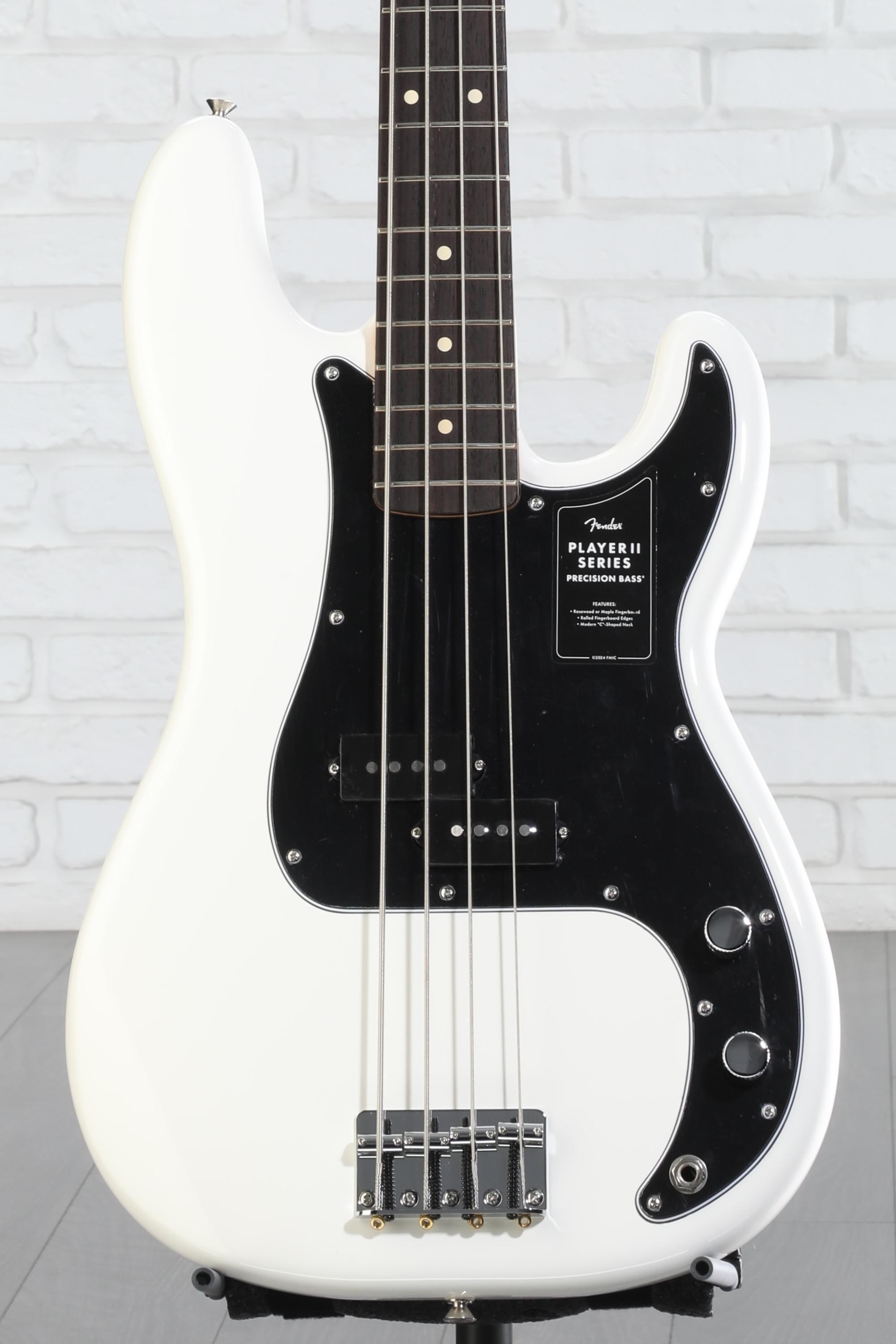Fender Player II Precision Bass - Polar White | Sweetwater