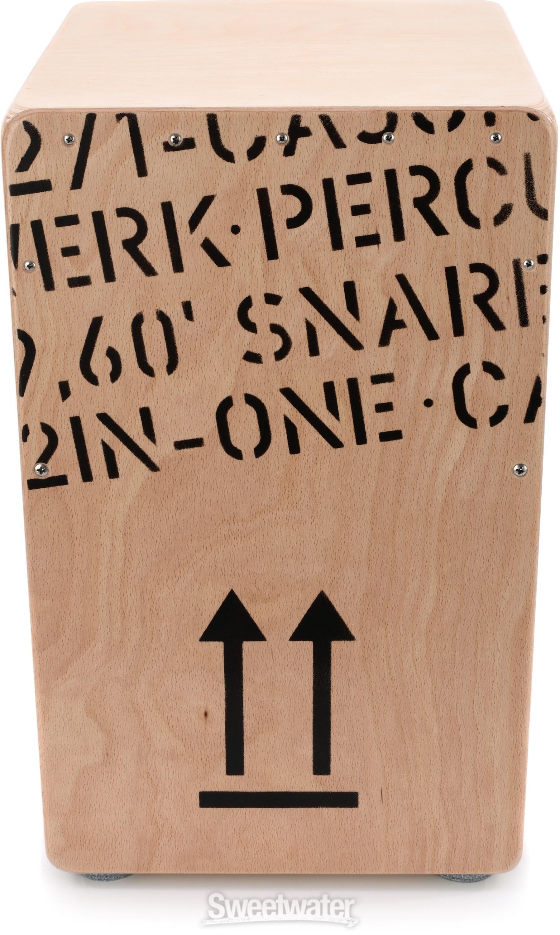 Schlagwerk カホン SR-CP404PB 2 in One Cajon Black - Size: L