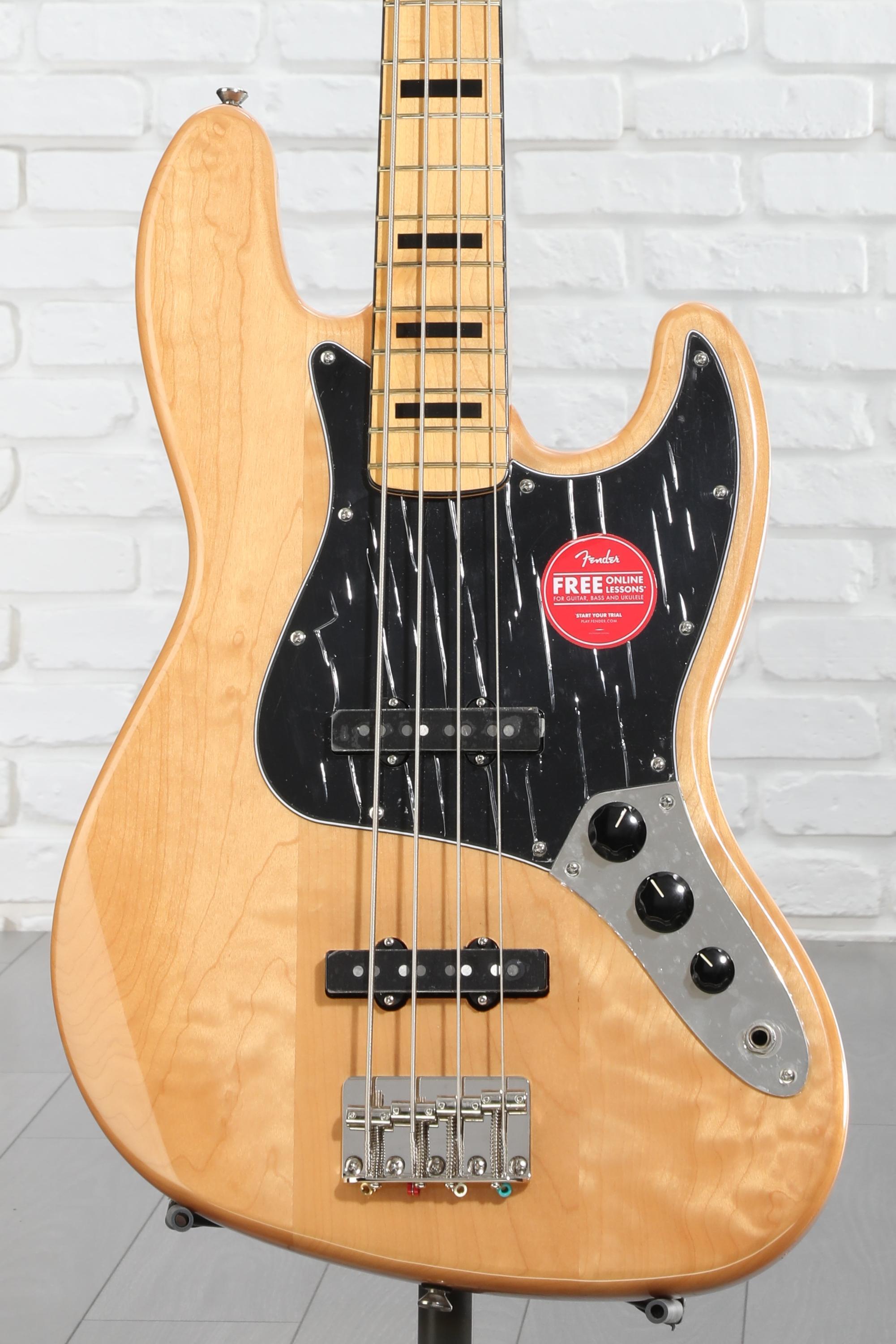 Squier Classic Vibe '70s Jazz Bass - Natural | Sweetwater