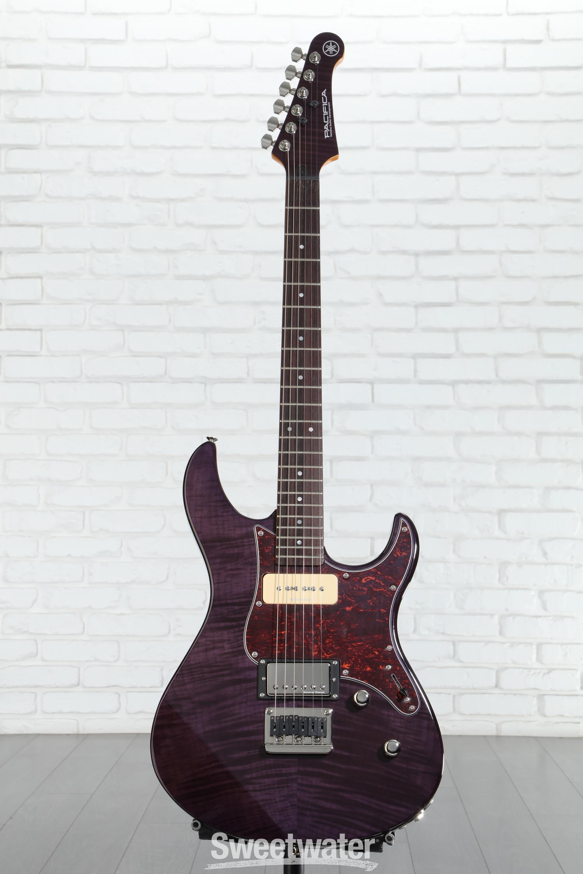 Yamaha PACIFICA 611HFM ルーセントパープル Yamaha Pacifica 611 Hardtail Electric Guitar Transparent