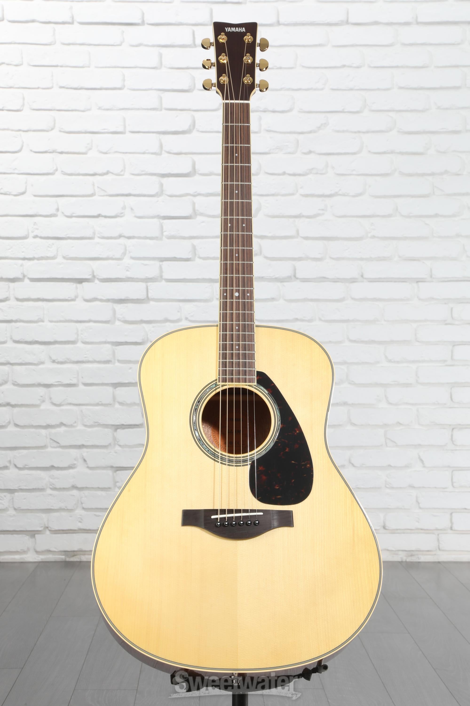 Yamaha LL6M ARE Original Jumbo Acoustic Guitar - Natural | Sweetwater