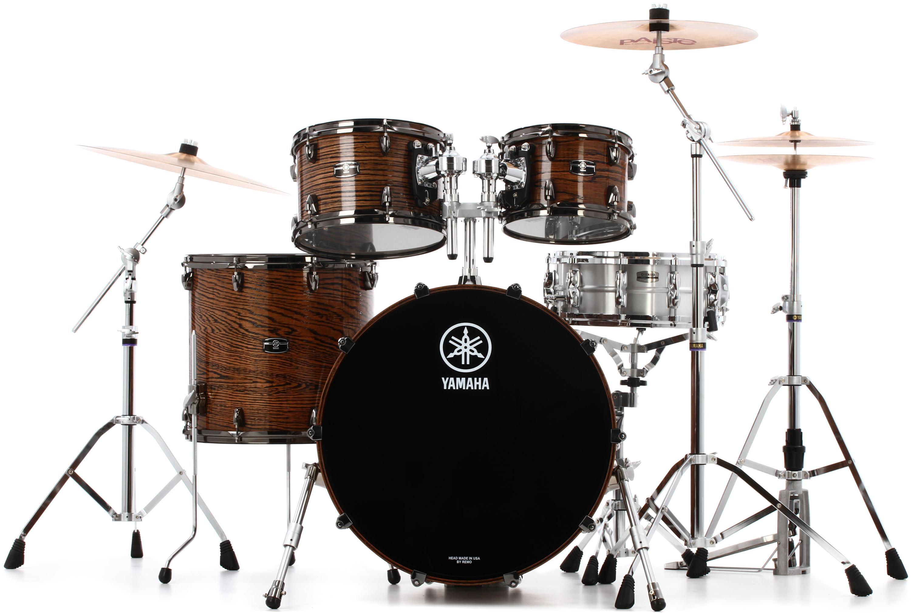 Yamaha Live Custom Hybrid Oak 4-piece Shell Pack - Natural