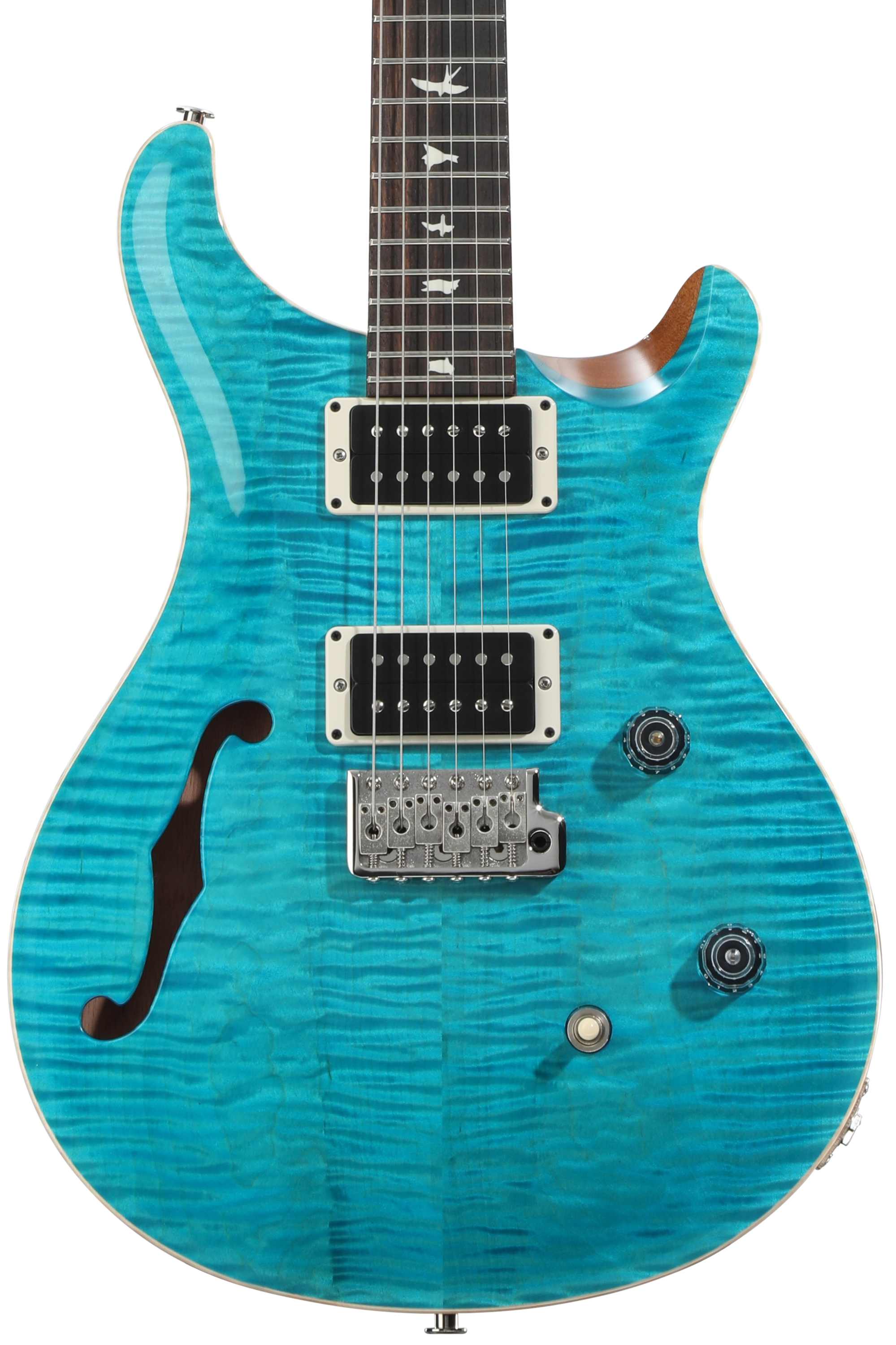 PRS CE 24 Semi-Hollow Electric Guitar - Whale Blue | Sweetwater