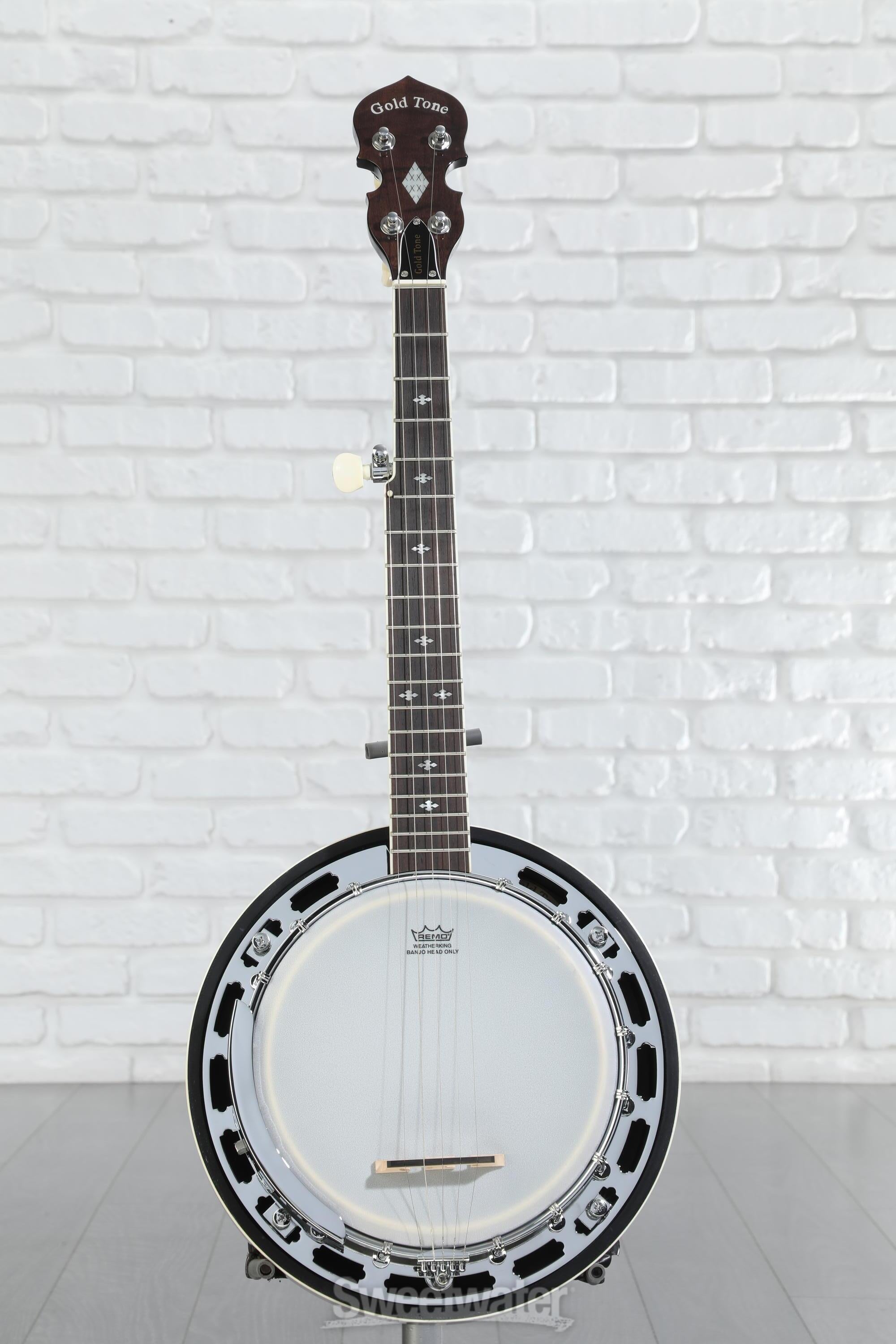 BG-Mini: Bluegrass Mini Banjo with Case | Gold Tone Music Group