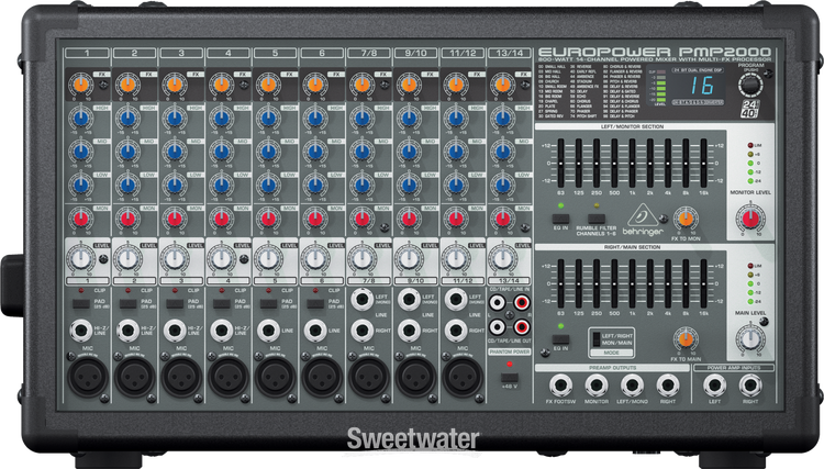 Behringer Europower PMP2000 Reviews | Sweetwater