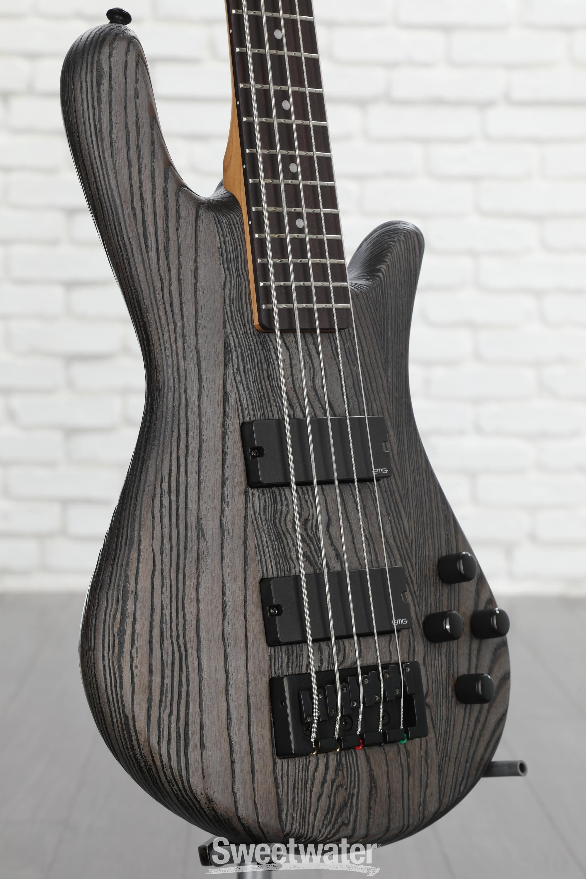 Spector NS Pulse 5 Bass Guitar - Charcoal Grey | Sweetwater