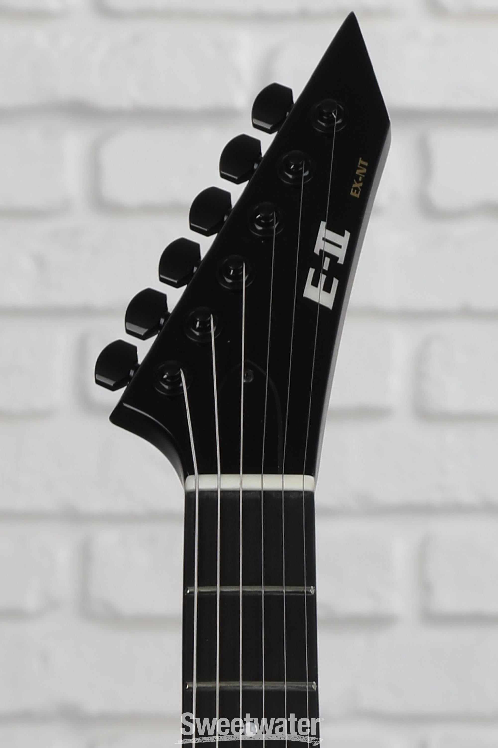 ESP E-II EX NT Electric Guitar - Black | Sweetwater