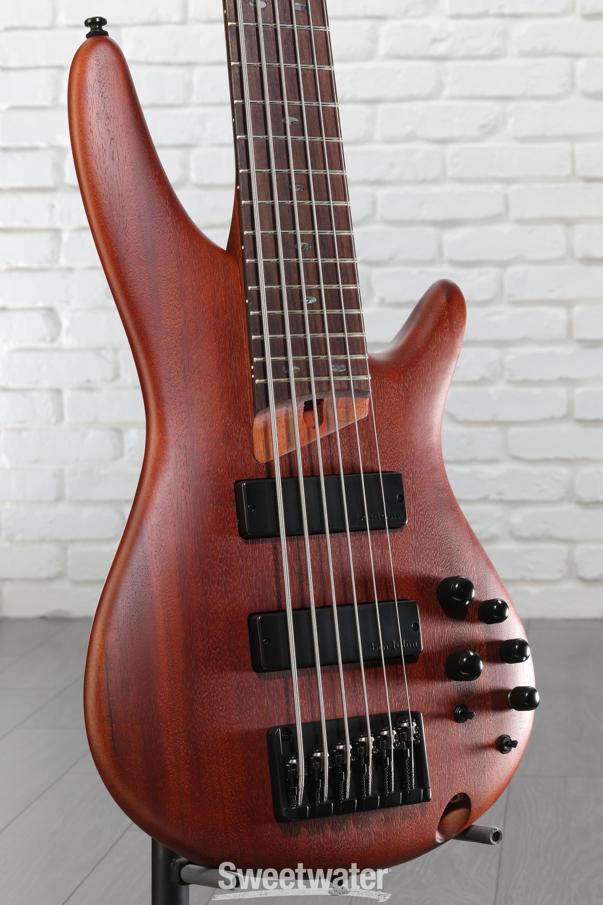 ibanez SR506 6弦ベース 2004 Ibanez Soundgear SR506 6-String Bass in Brown Mahogany