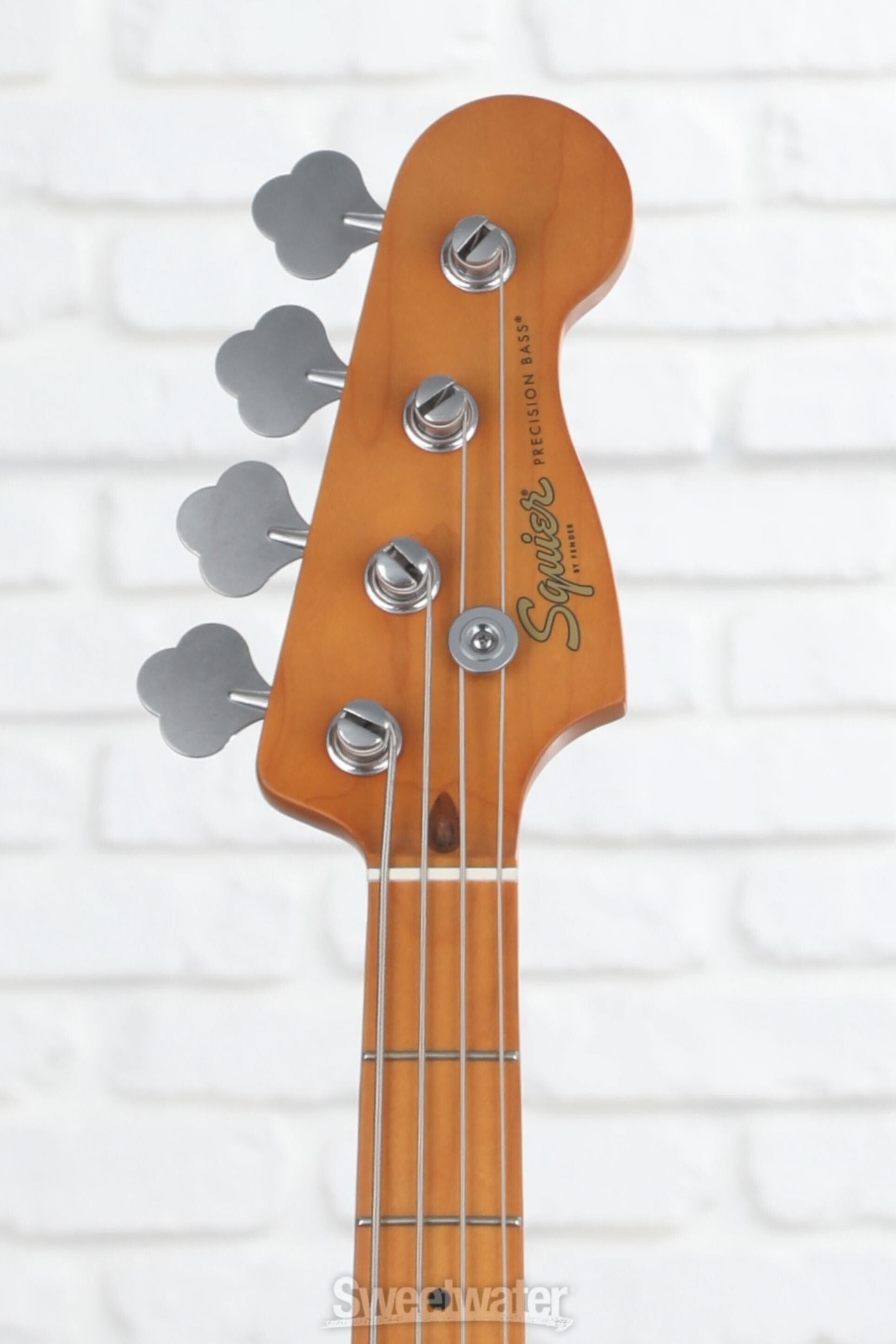 Squier 40th Anniversary Vintage Edition Precision Bass - Satin Vintage ...