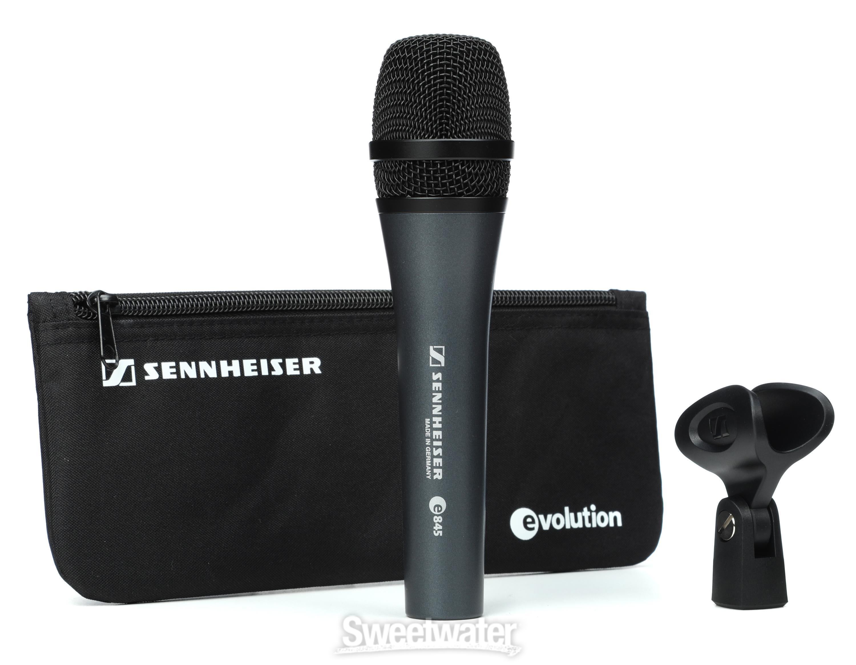 Sennheiser e 845 Supercardioid Dynamic Vocal Microphone Sweetwater