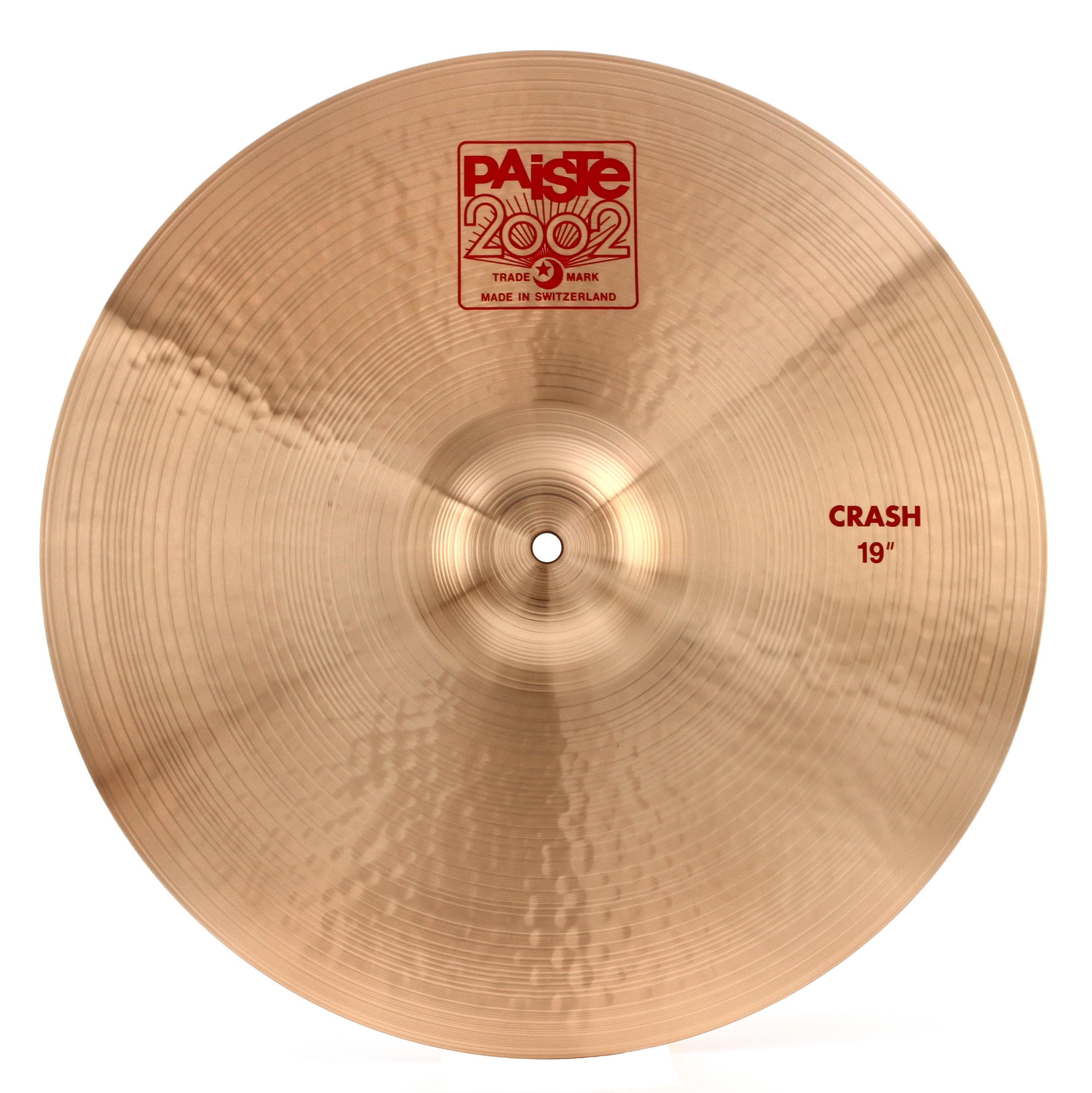 Paiste 19 inch 2002 Crash Cymbal | Sweetwater