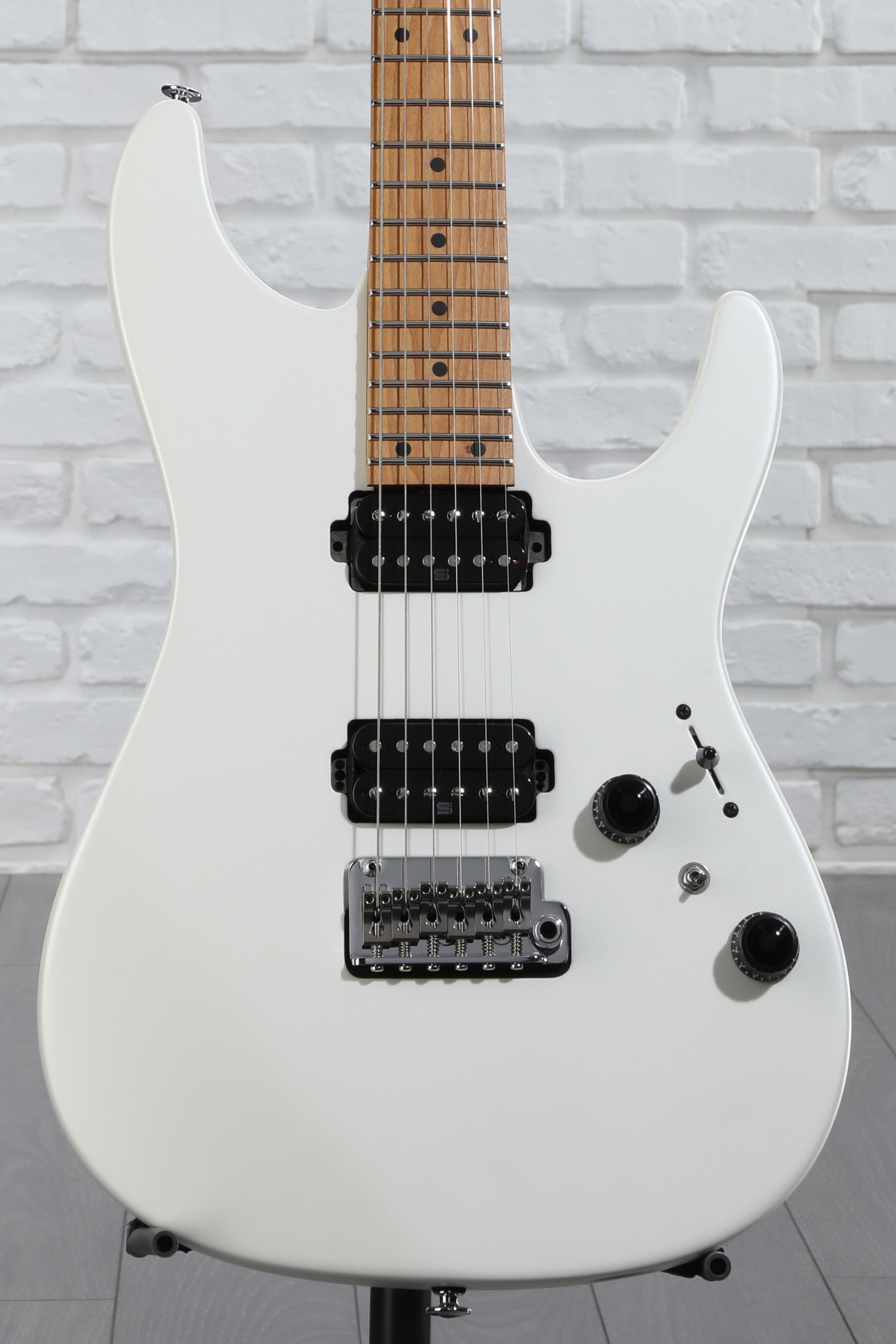 ギター Ibanez AZ2402 PWF Pearl White Prestige Ibanez Prestige AZ2402 Electric Guitar - Pearl White Flat