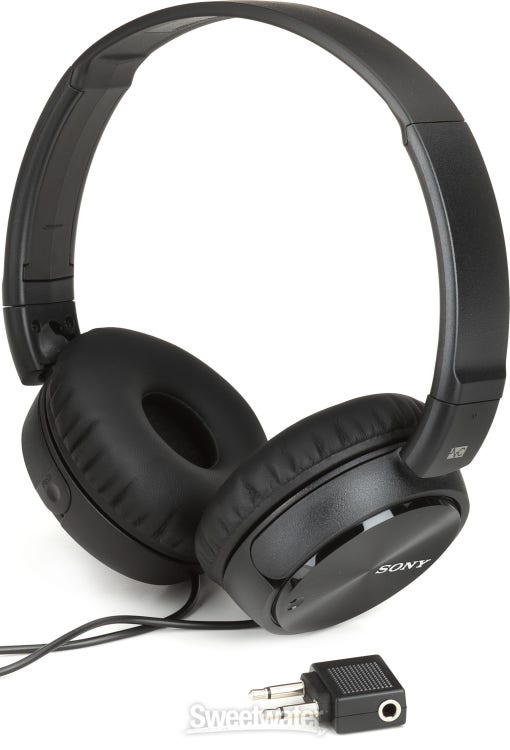 Sony MDRZX110NC Noise-canceling Headphones Black Sweetwater