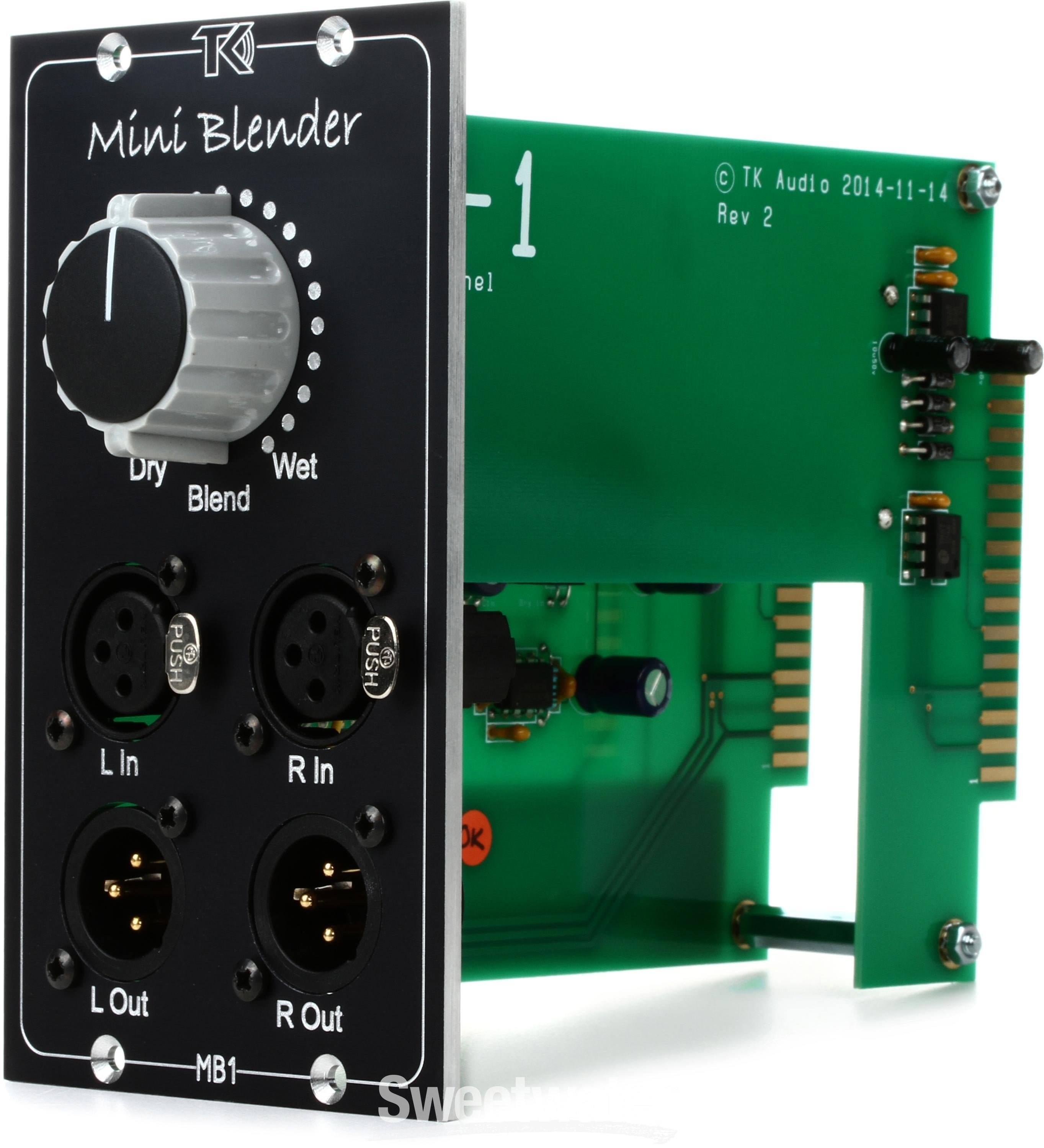 TK Audio Mini Blender 500 Series Stereo Parallel Processor