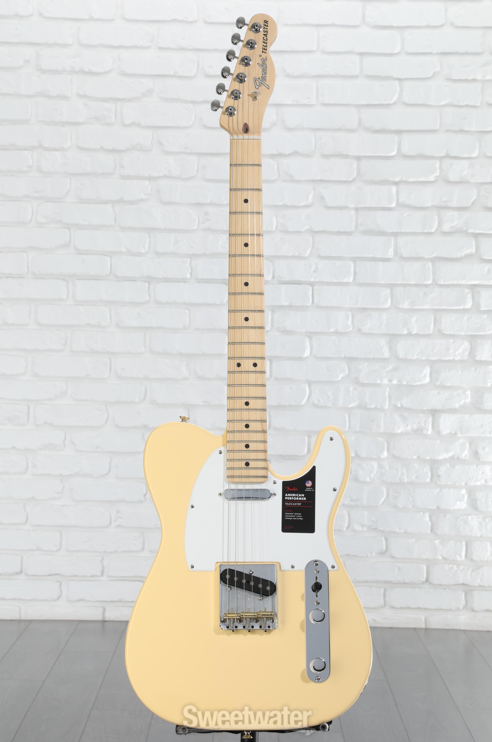 Fender テレキャスター　USA製　American Performer Fender American Performer Telecaster - Vintage White with