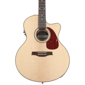 Seagull Guitars Performer Cutaway Mini Jumbo Flame Maple Acoustic