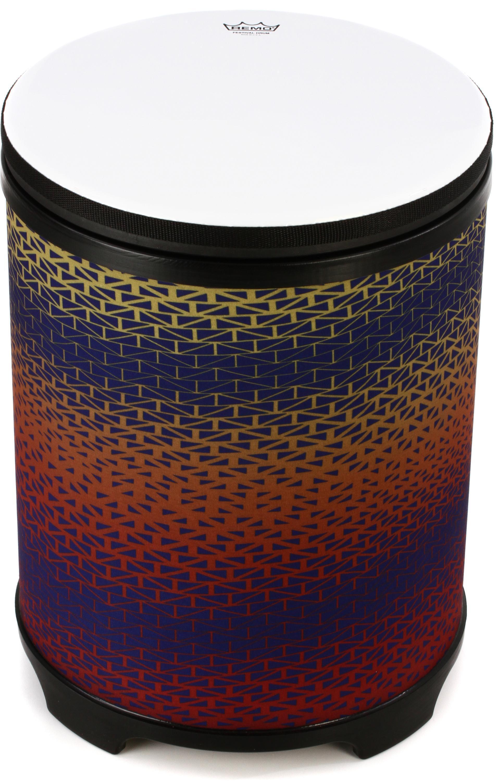 Photo of Remo Festival Bass Drum - Holi Magenta - 14-inch