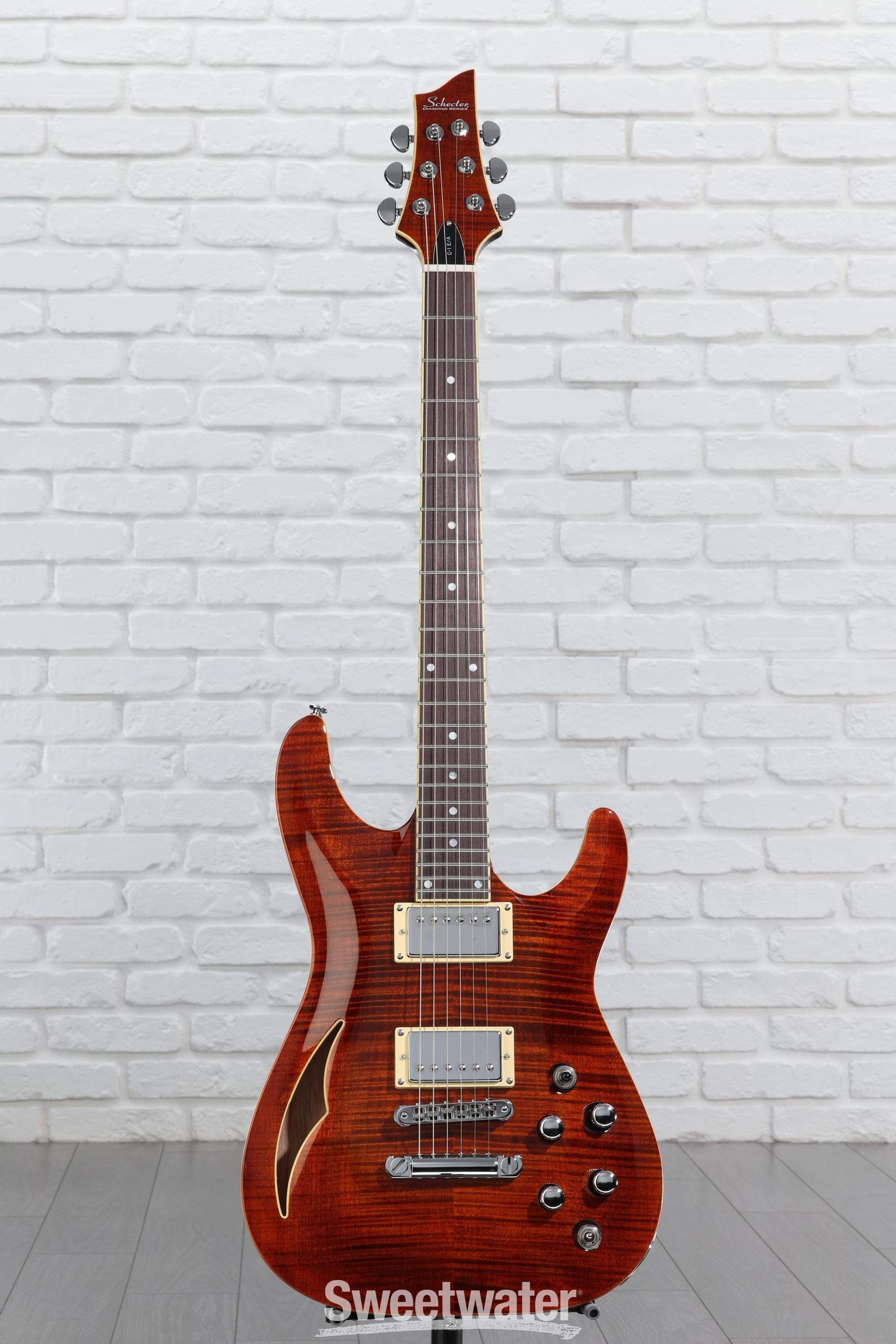 限定お買い得商品 C-1 Schecter E/A Guitar Electric Semi-hollowbody Classic ギター