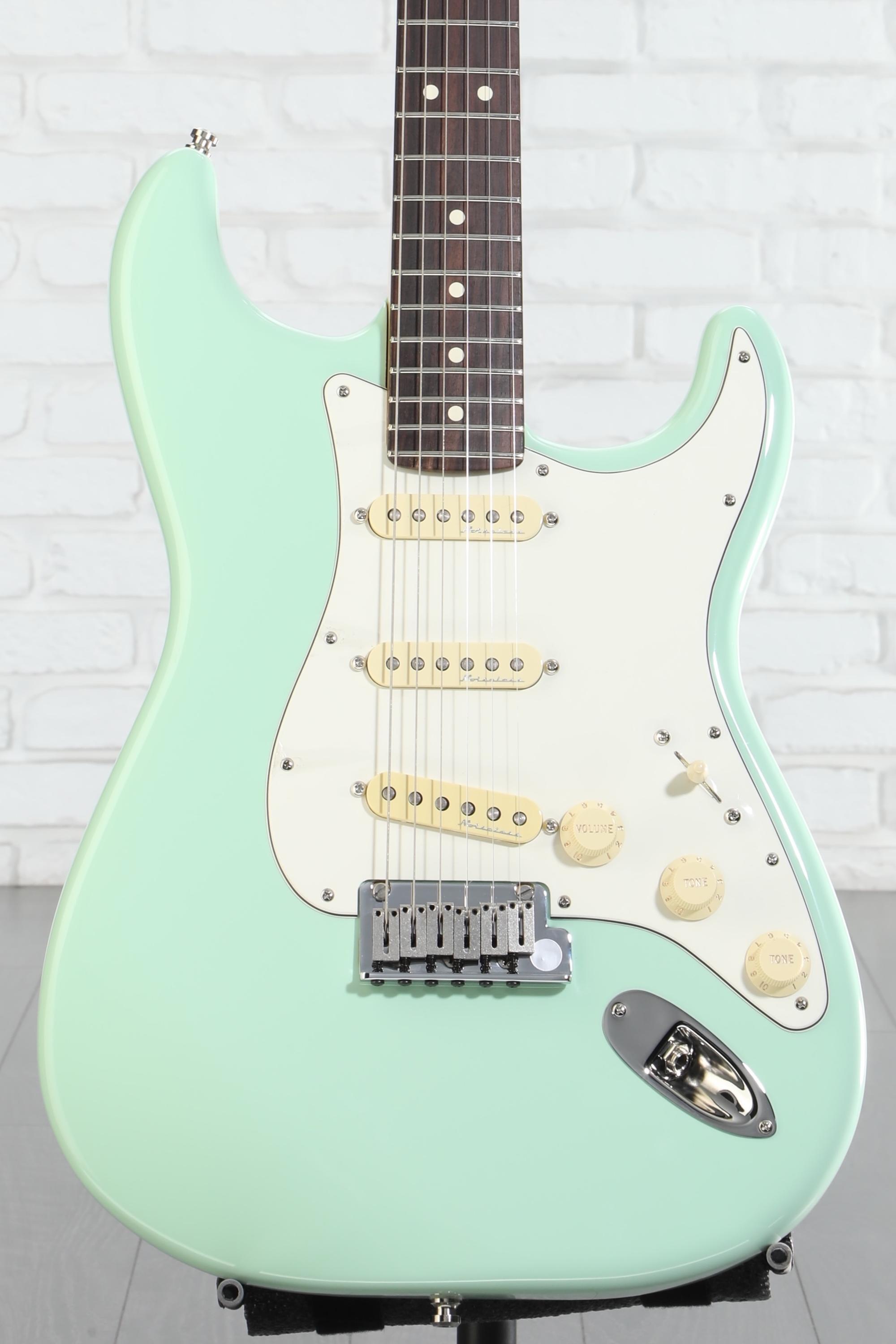 ギター Fender USA Jeff Beck Stratocaster Fender Jeff Beck Stratocaster - Olympic White with Rosewood