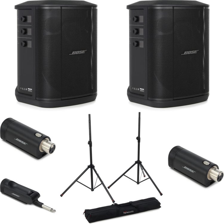 Bose S1 Pro+ Multi-position PA System with Battery Wireless Pair