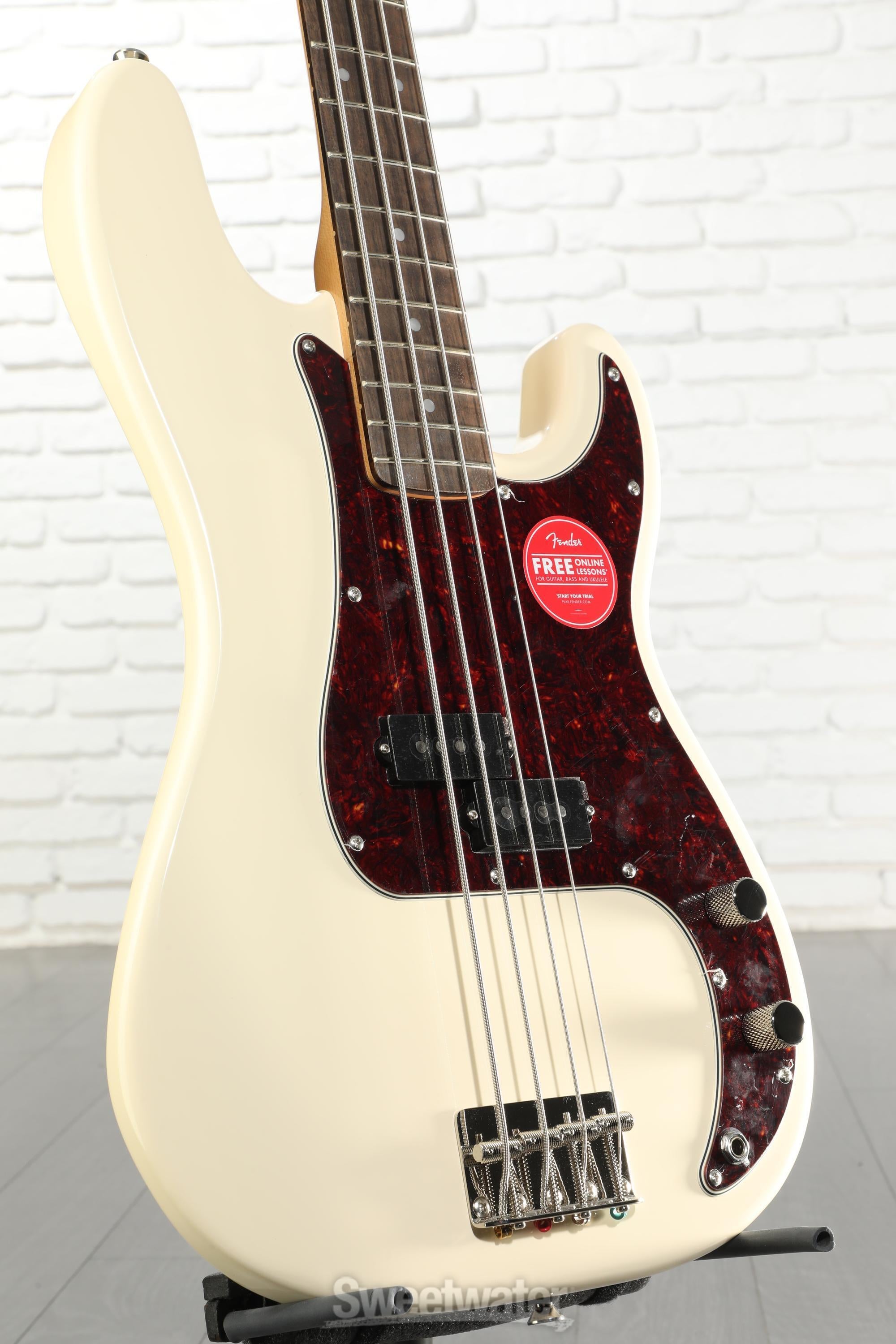 Squier Classic Vibe '60s Precision Bass - Olympic White Reviews
