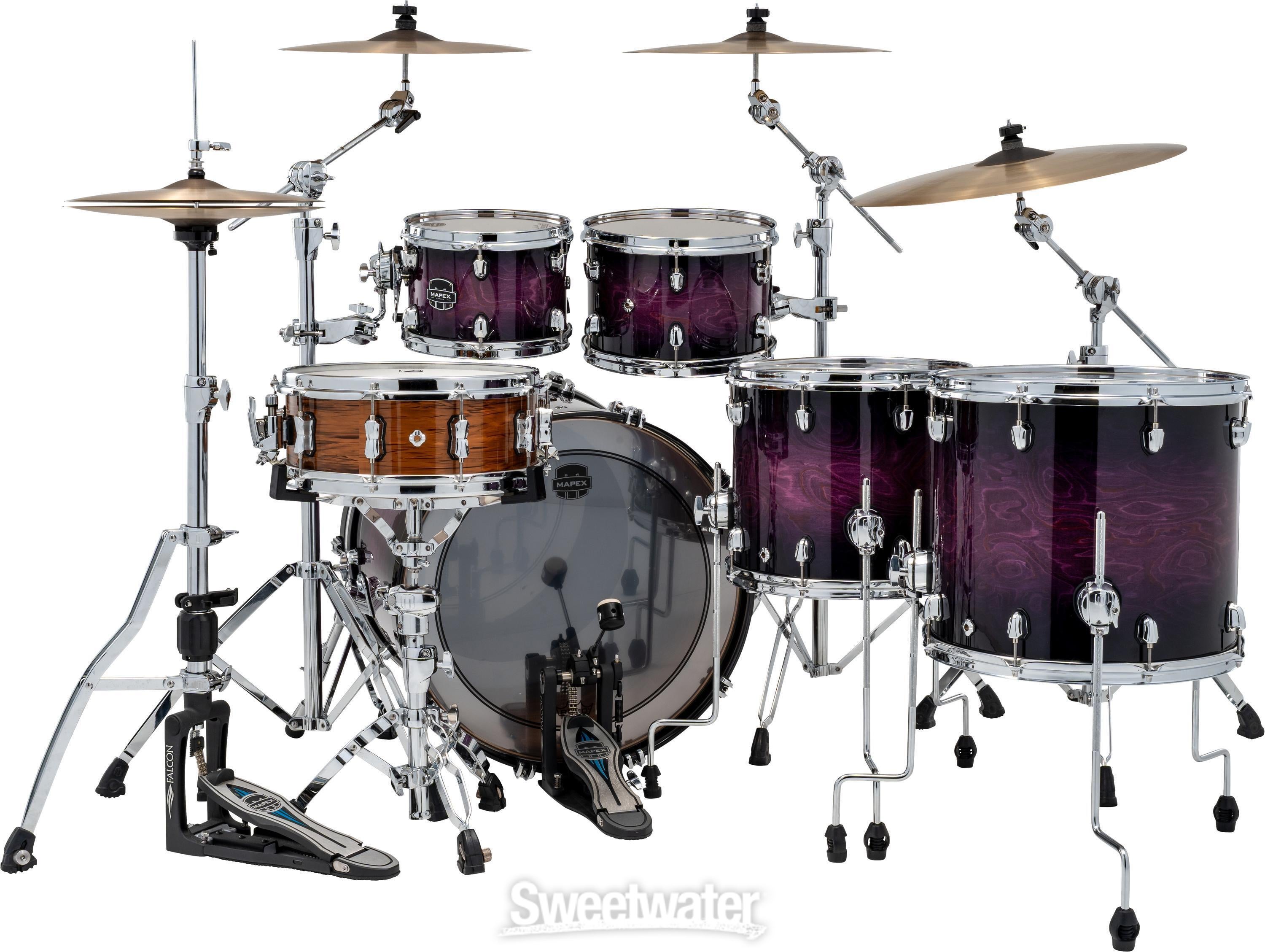 MAPPON REED Arare　5本セット Mapex Saturn VI Studioease 5-piece Shell Pack - Royal Purple Burst