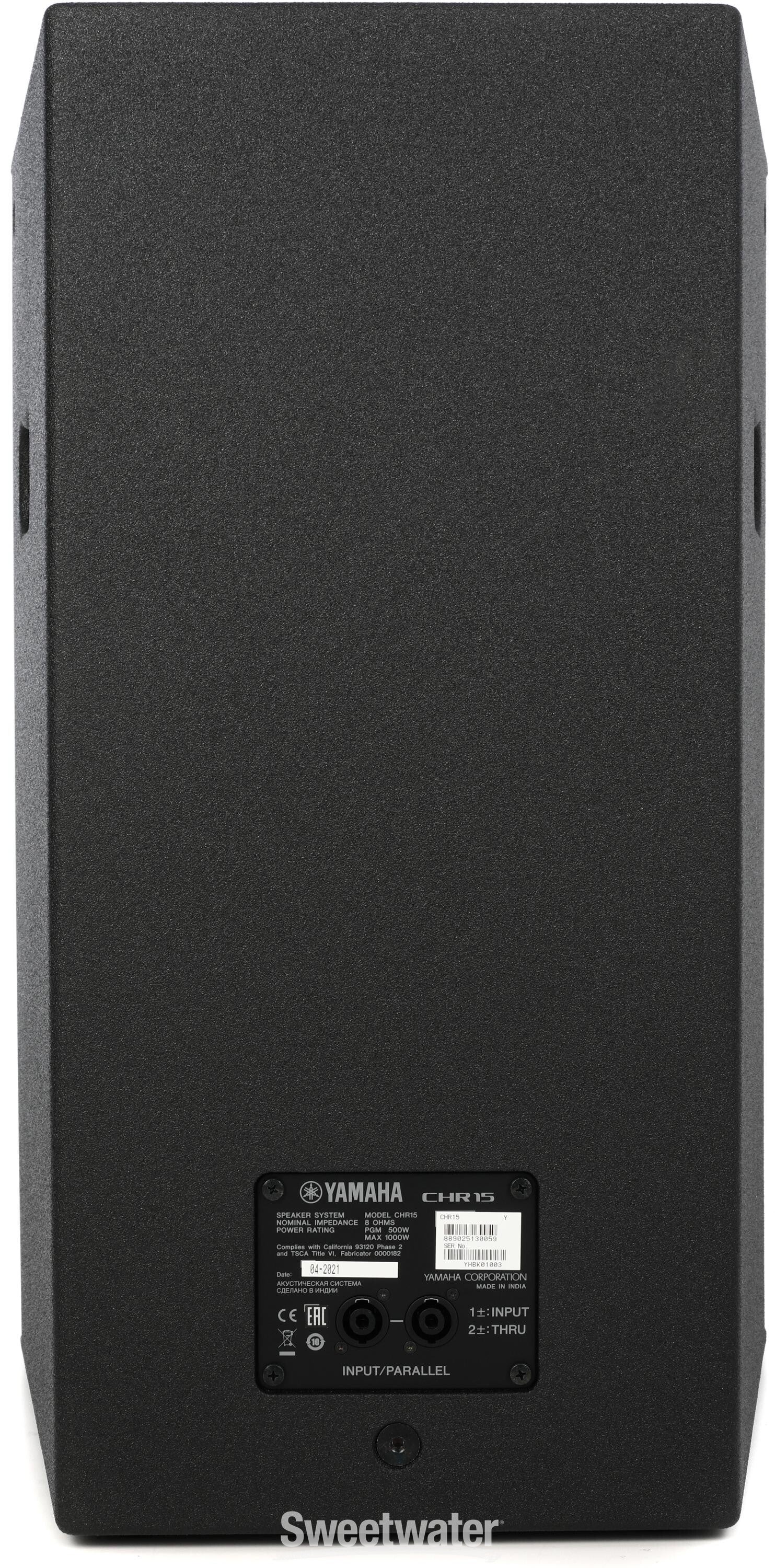 Yamaha CHR15 1000W 15-inch Passive Speaker | Sweetwater