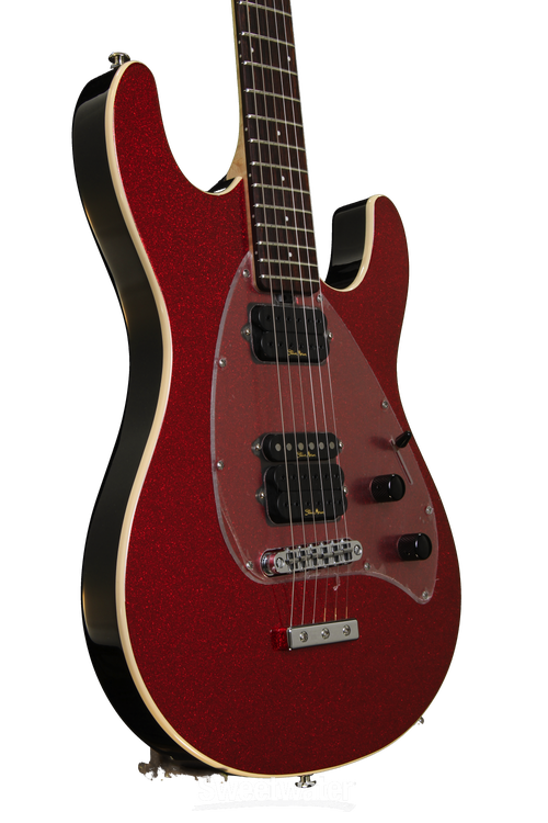 Ernie Ball Music Man Steve Morse Y2D - Cardinal Red Sparkle