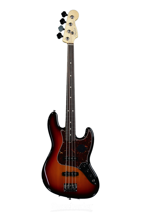 Fender American Standard Jazz Bass - 3-color Sunburst, Rosewood