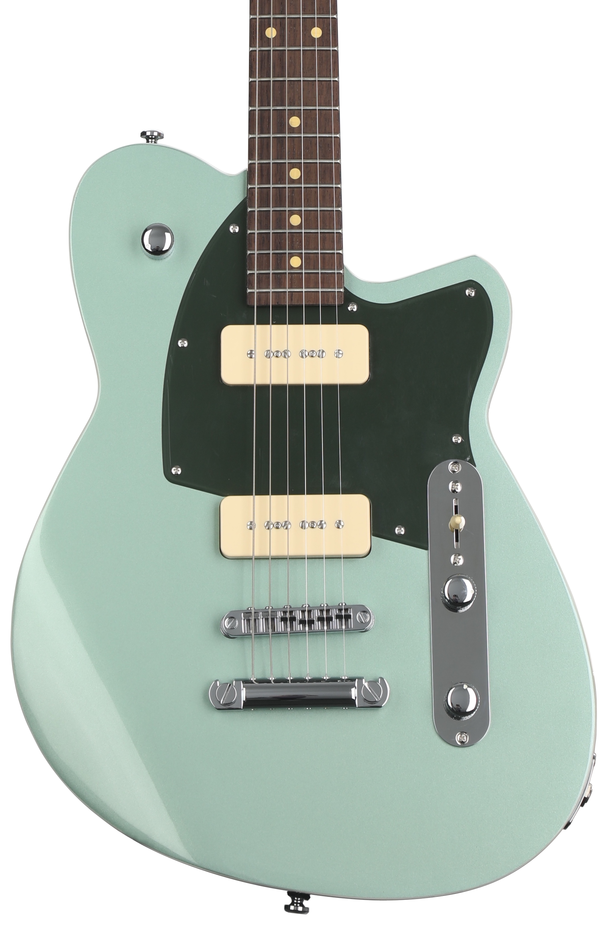 Reverend Charger 290 Solidbody Electric Guitar - Metallic Alpine