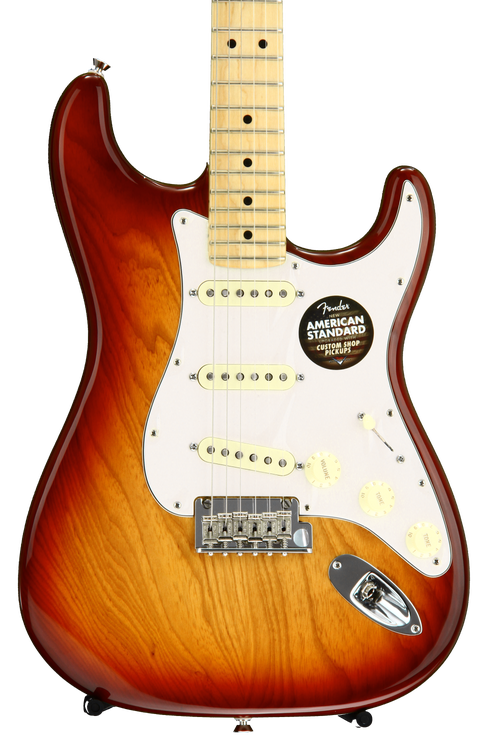 Fender American Standard Stratocaster - Sienna Sunburst with Fender American Standard Stratocaster - Sienna Sunburst with