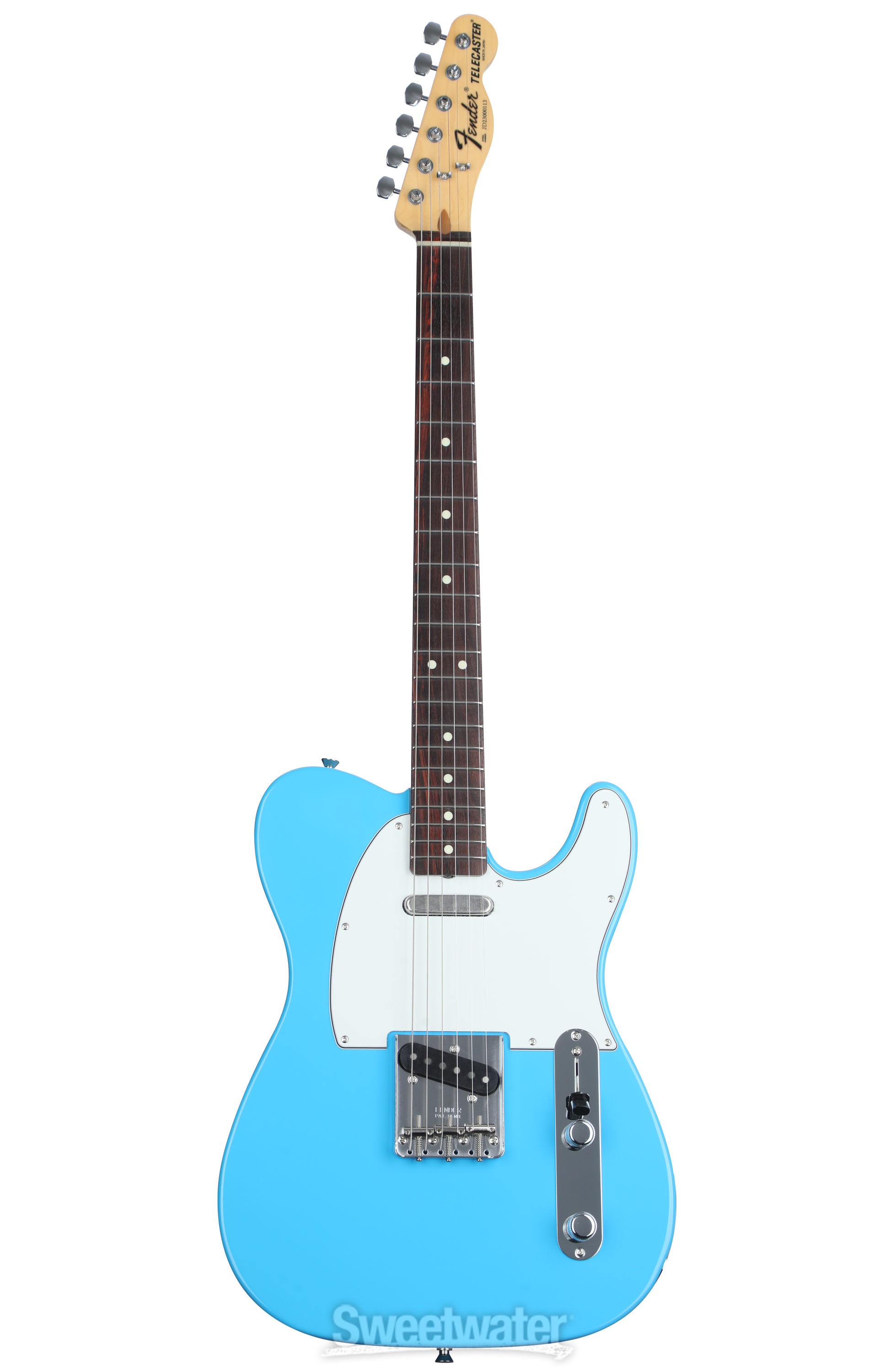 Fender Made in Japan Limited International Color Telecaster Electric Guitar  - Maui Blue
